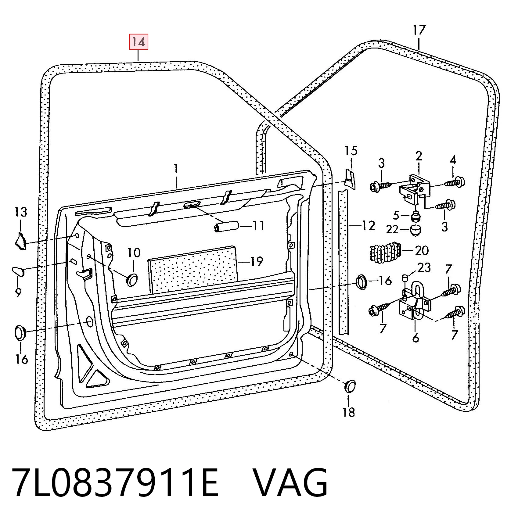 7L0837911E VAG 