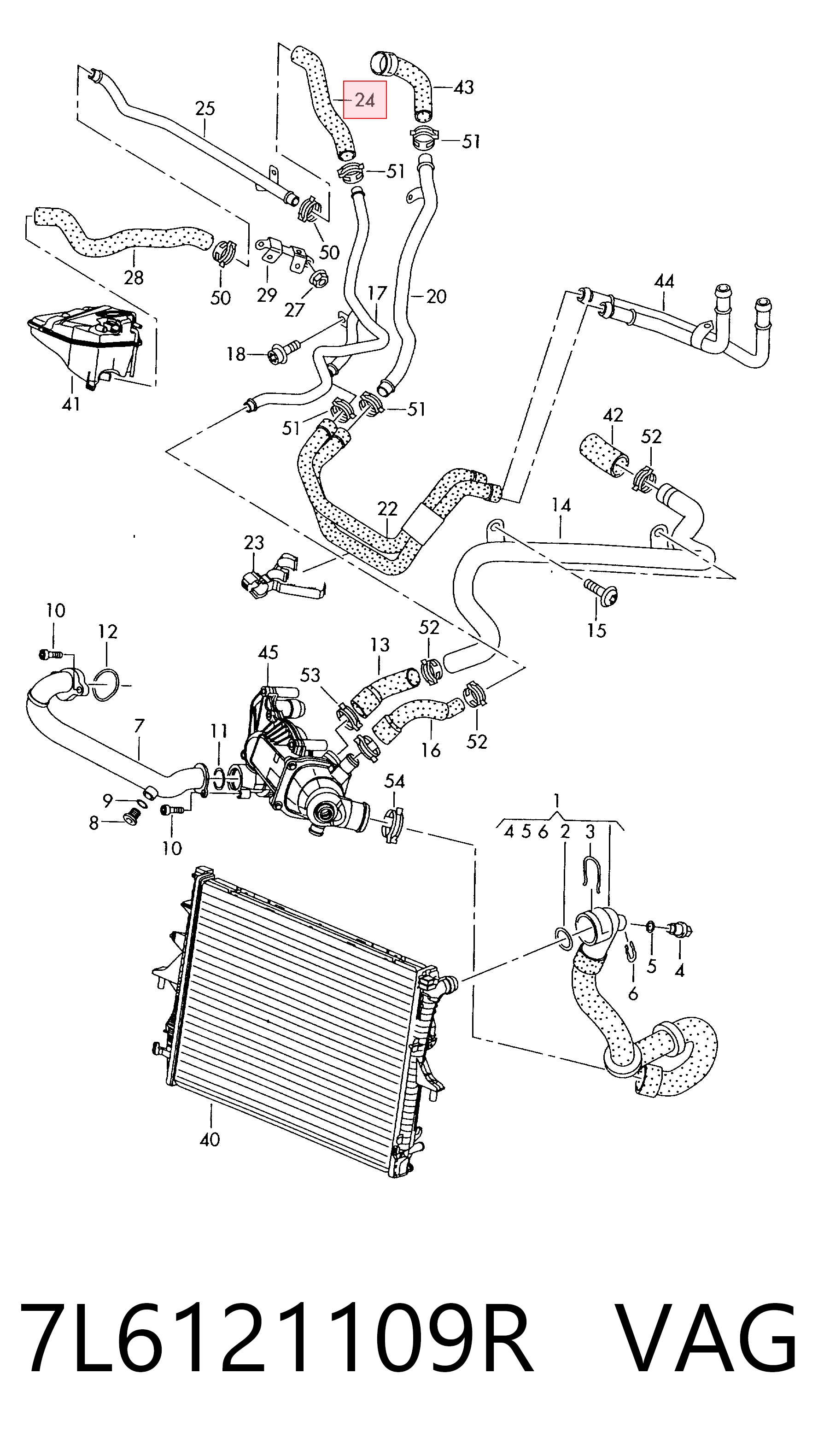 7L6121109R VAG 