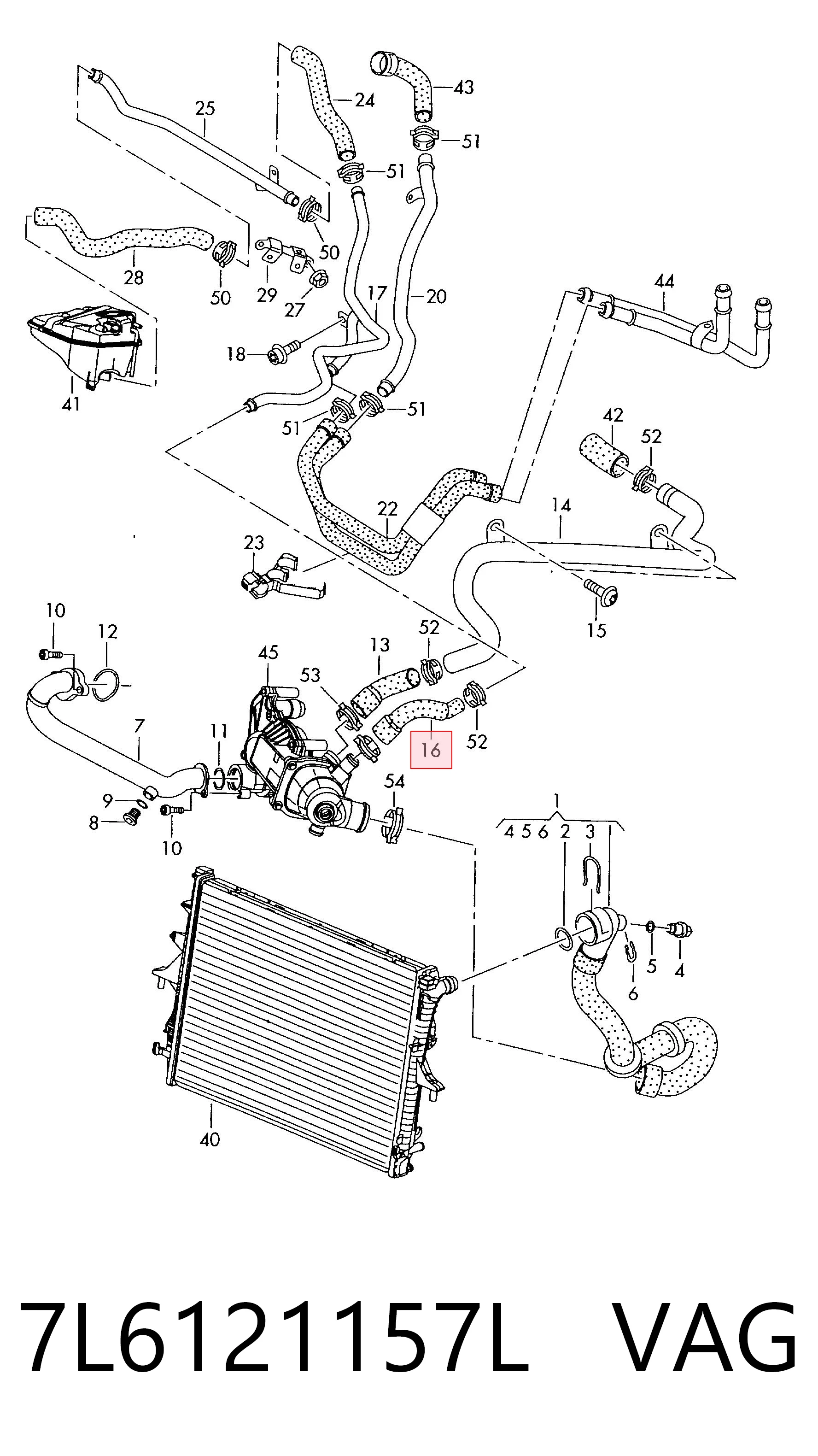 7L6121157L VAG 