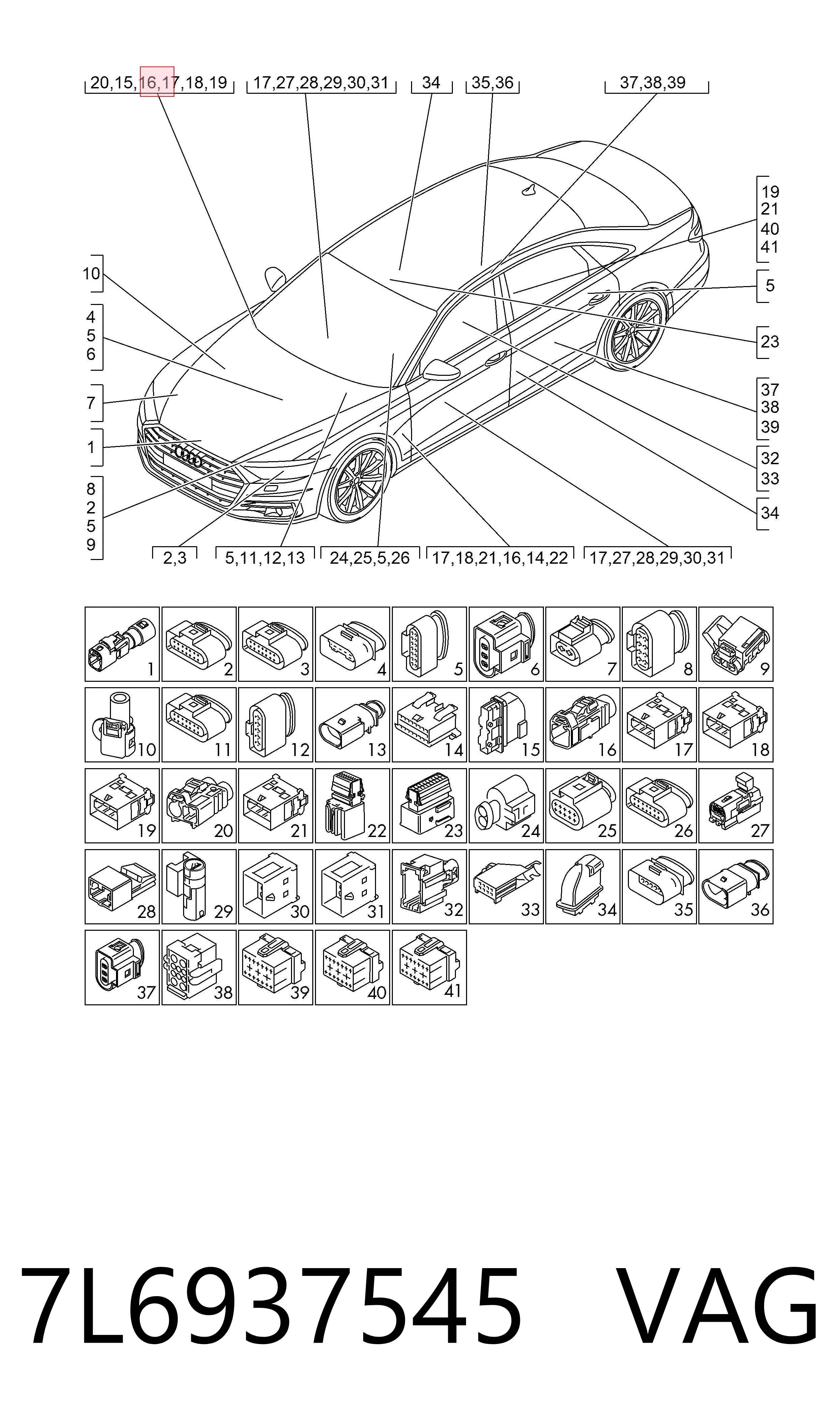  VAG 7L6937545 цена, от 5.07 USD