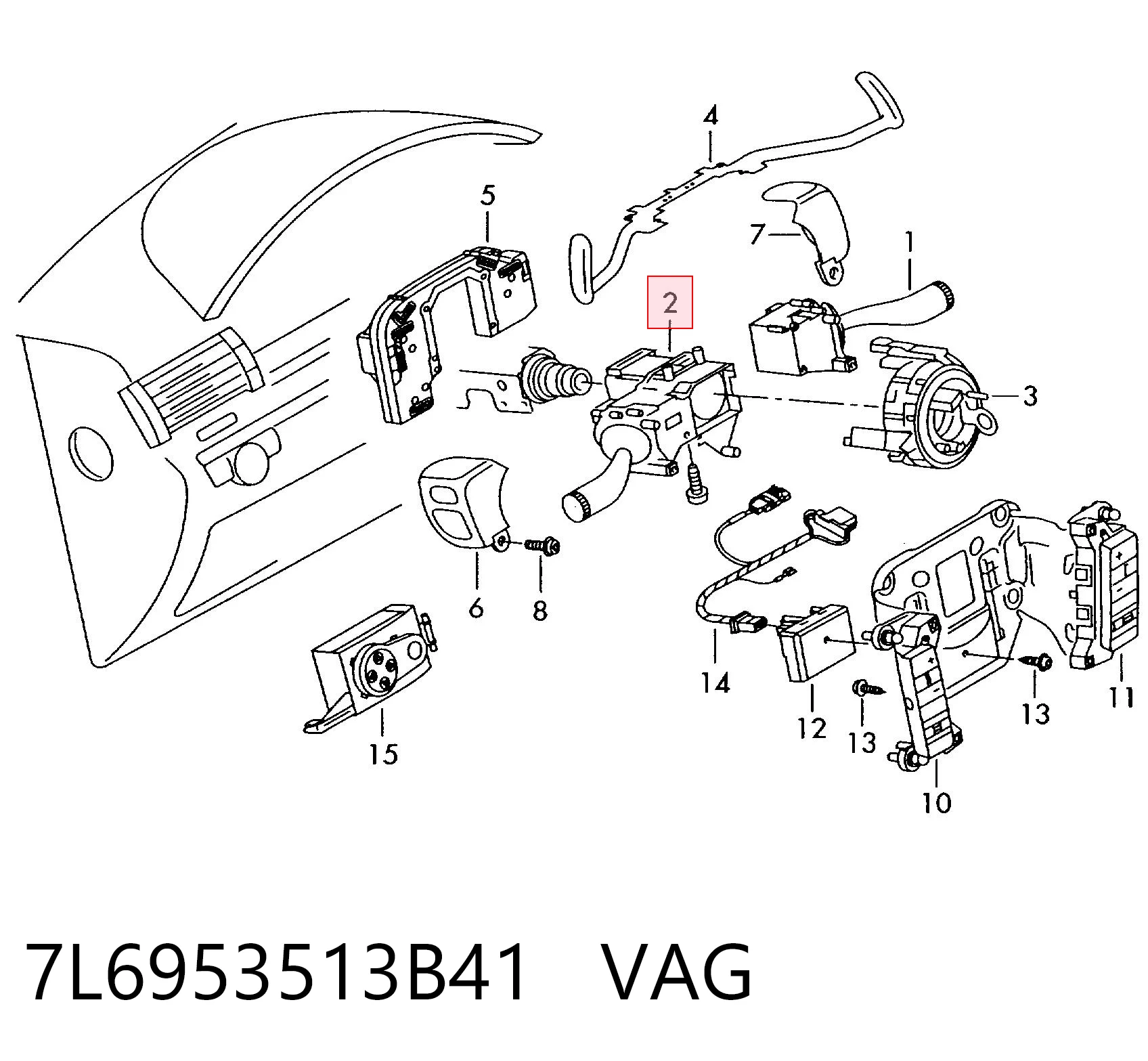 7L6953513B41 VAG 