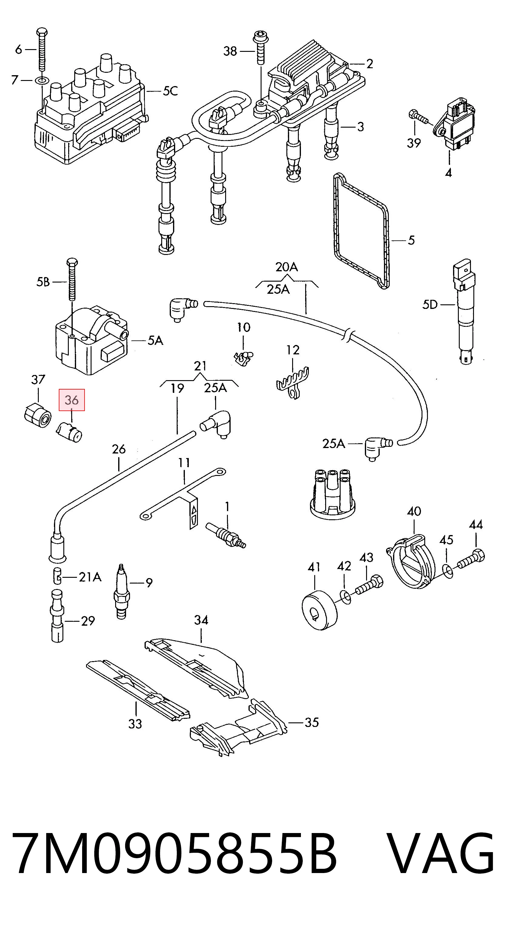 7M0905855B VAG