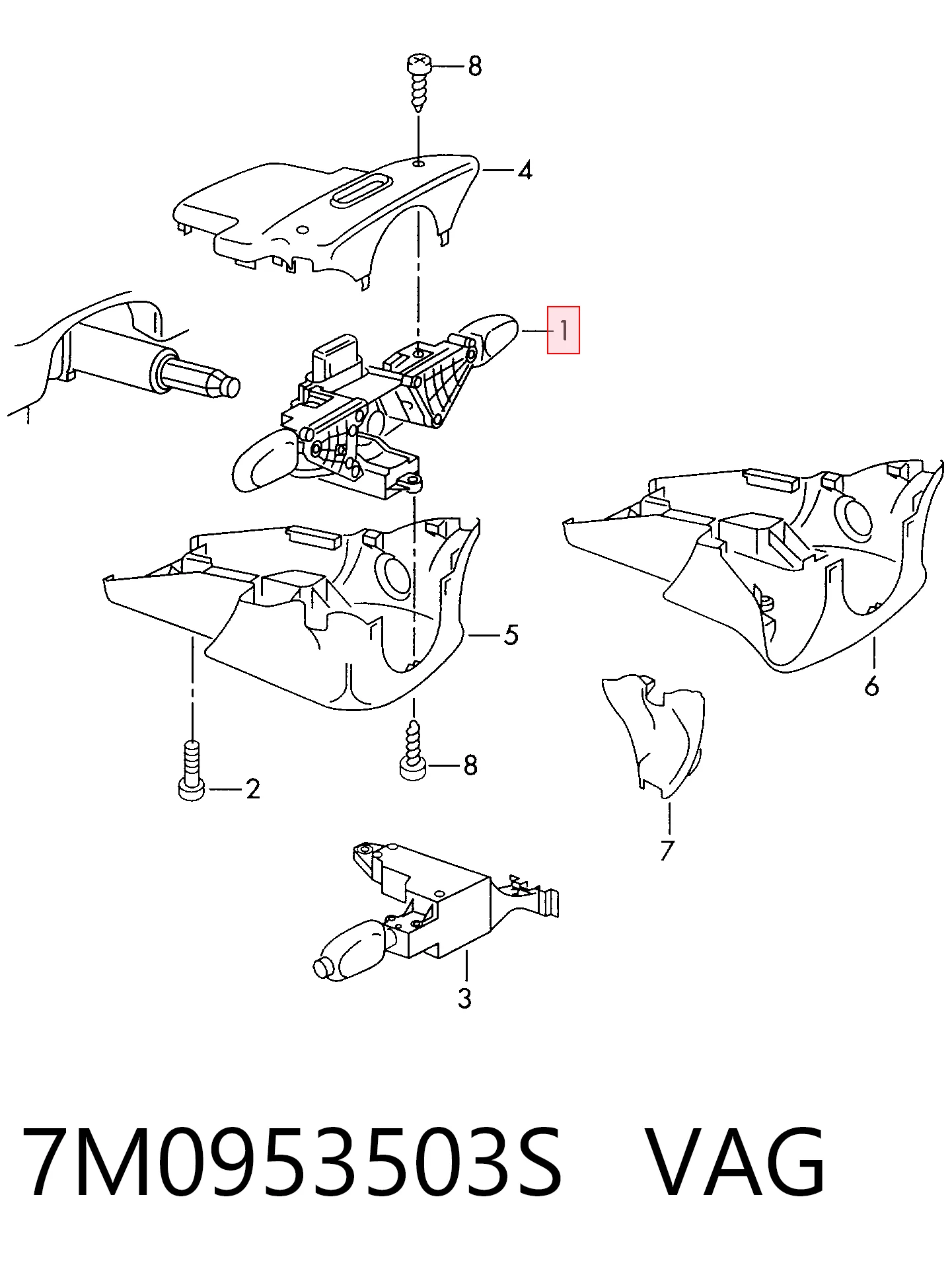 7M0953503S VAG 
