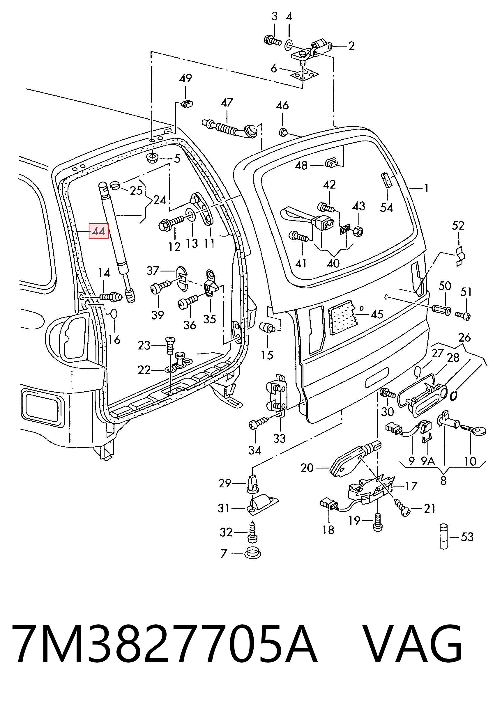 7M3827705A VAG 