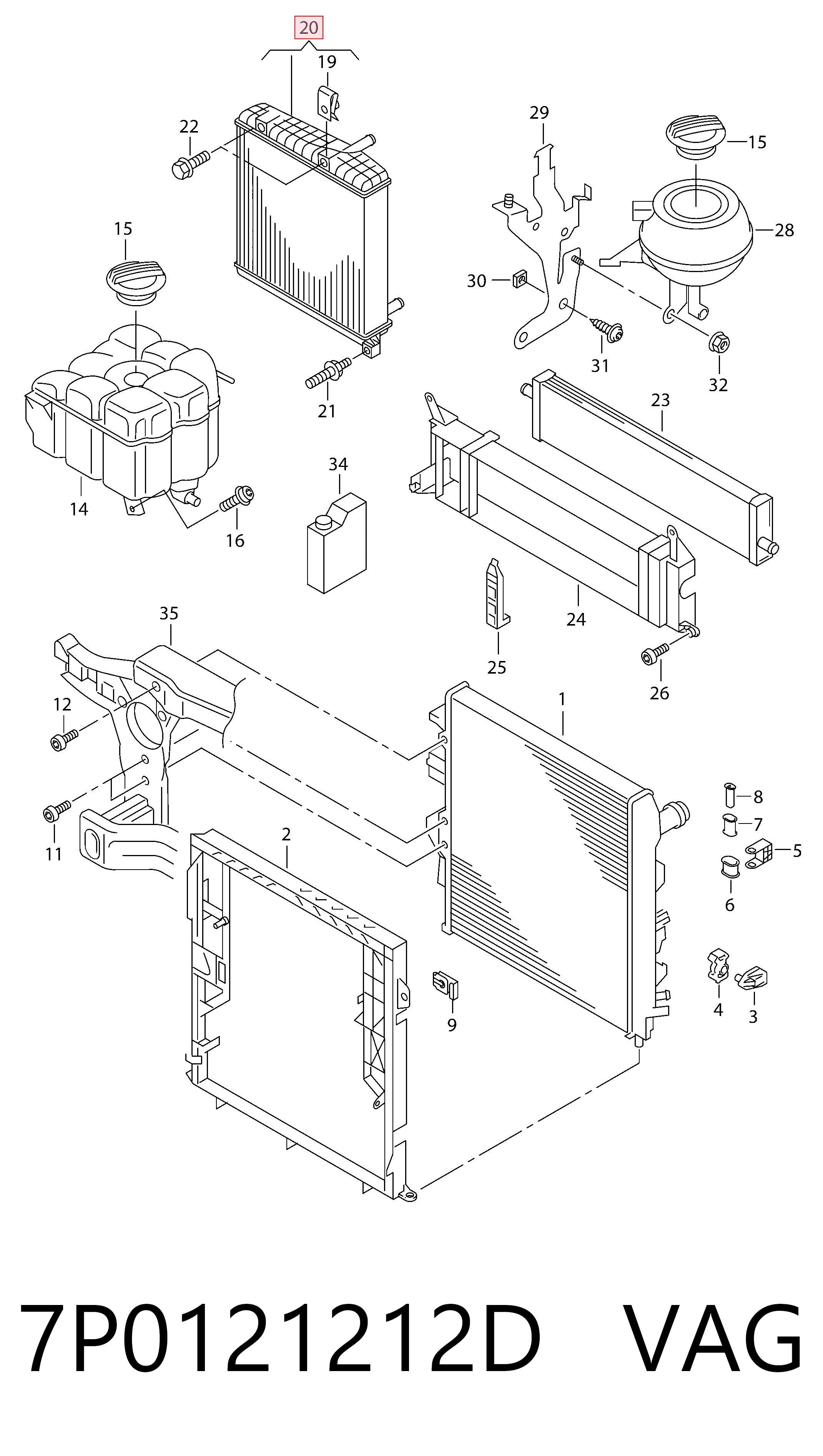 7P0121212D VAG
