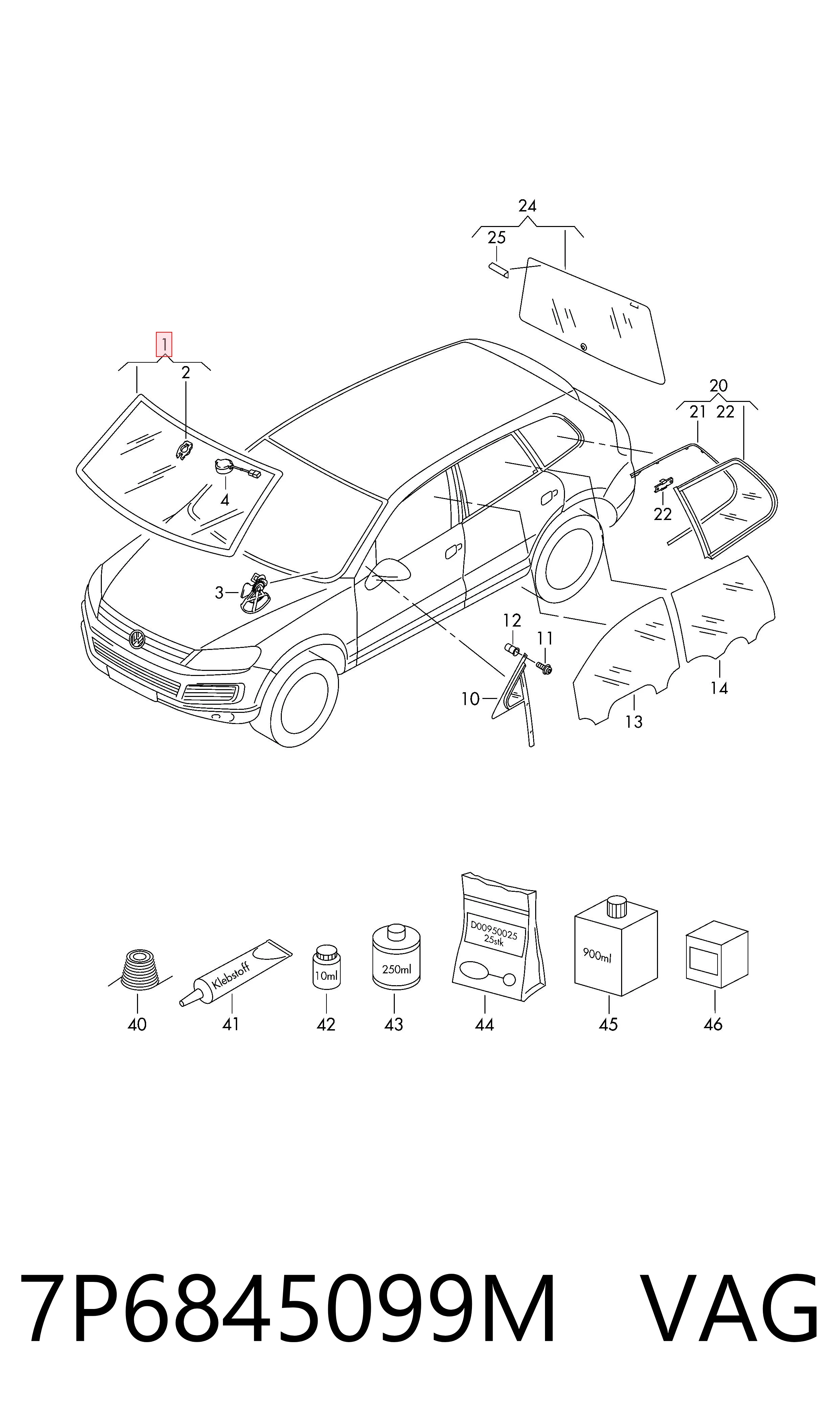 Купить AB64753A Pilkington Ветровое стекло