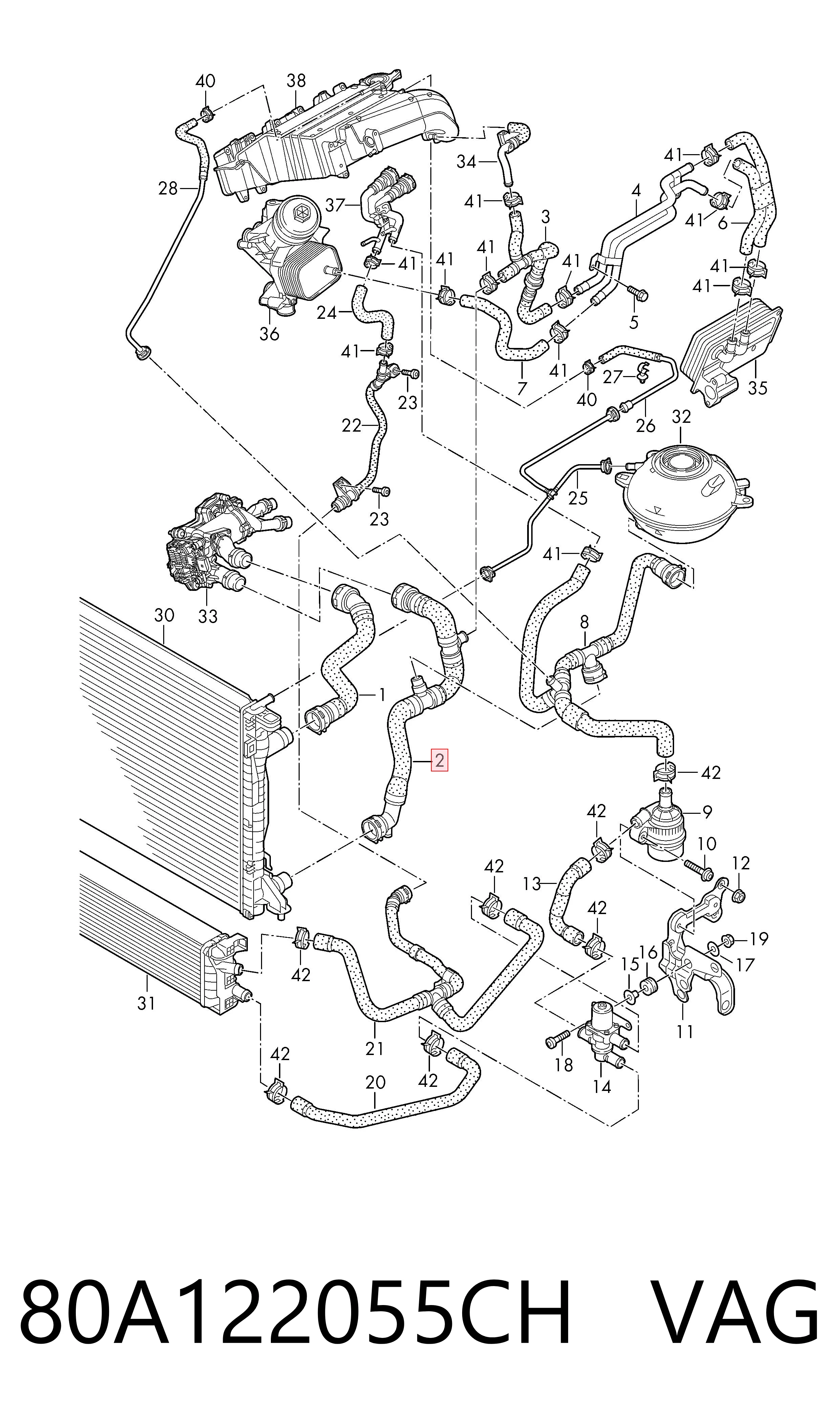 80A122055CH VAG 