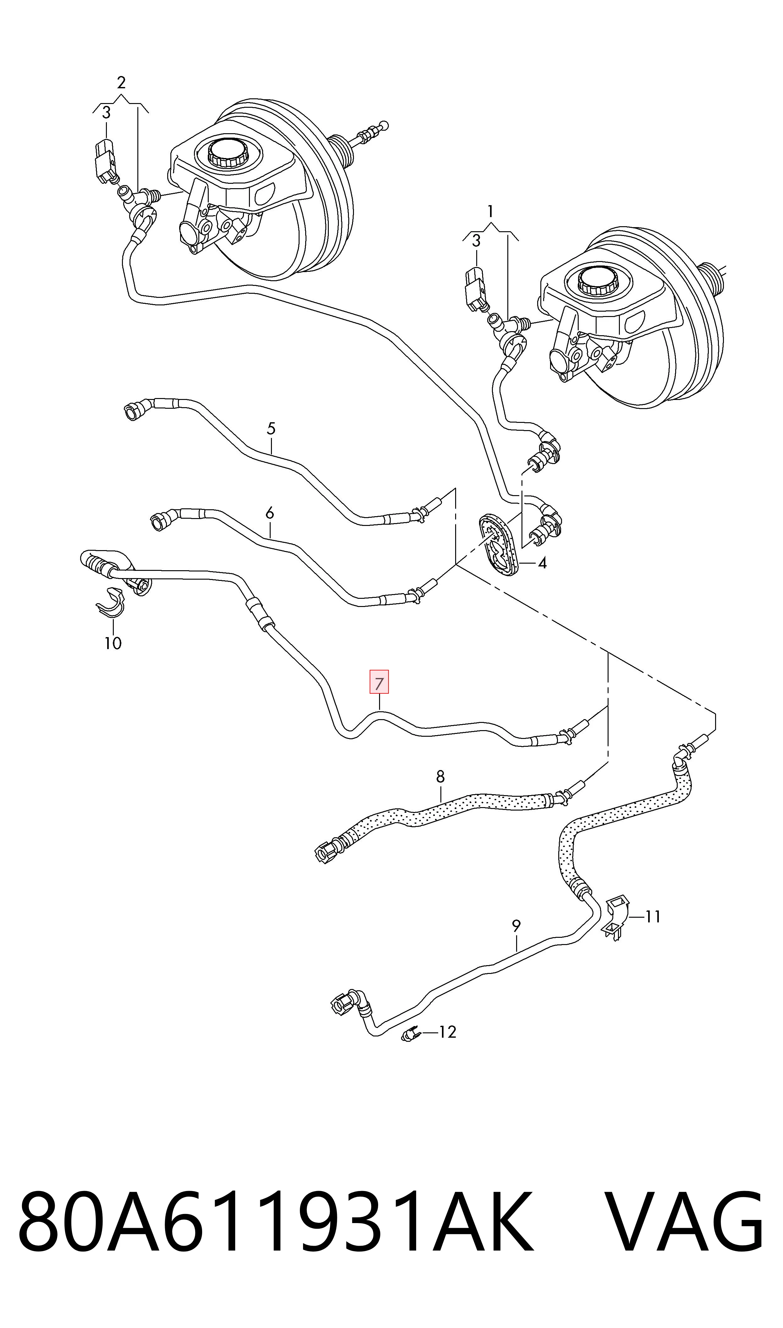 80A611931AK VAG 