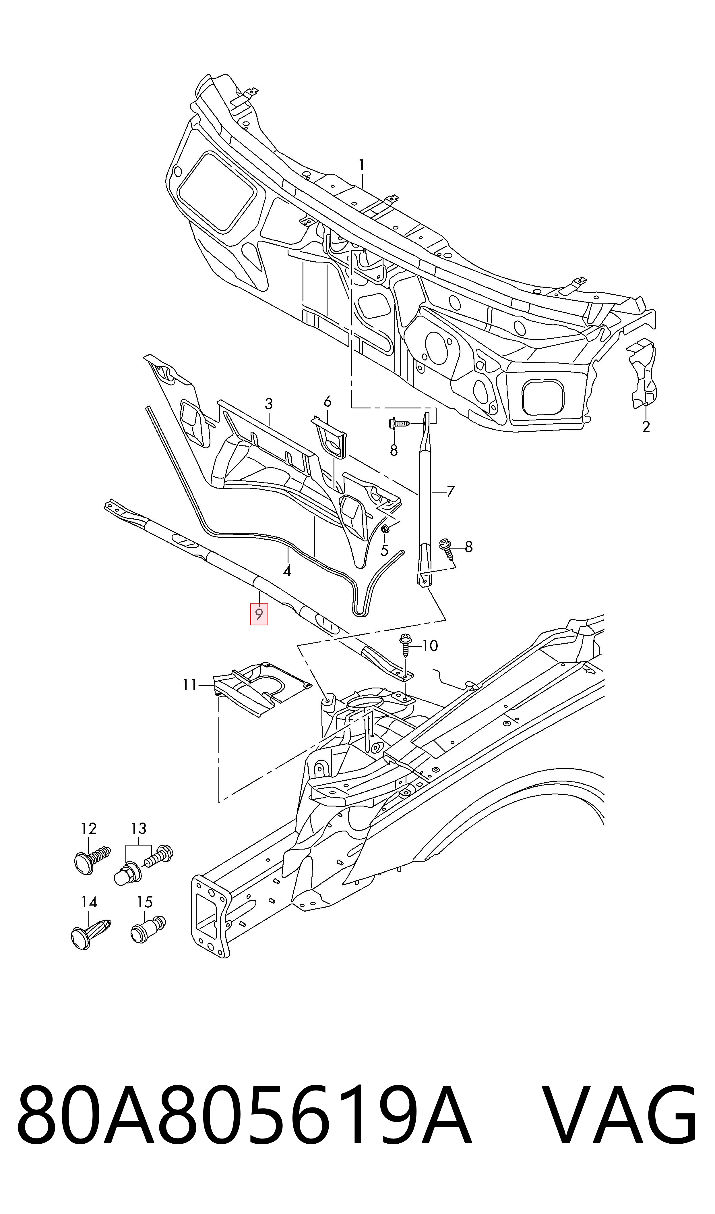 80A805619A VAG 