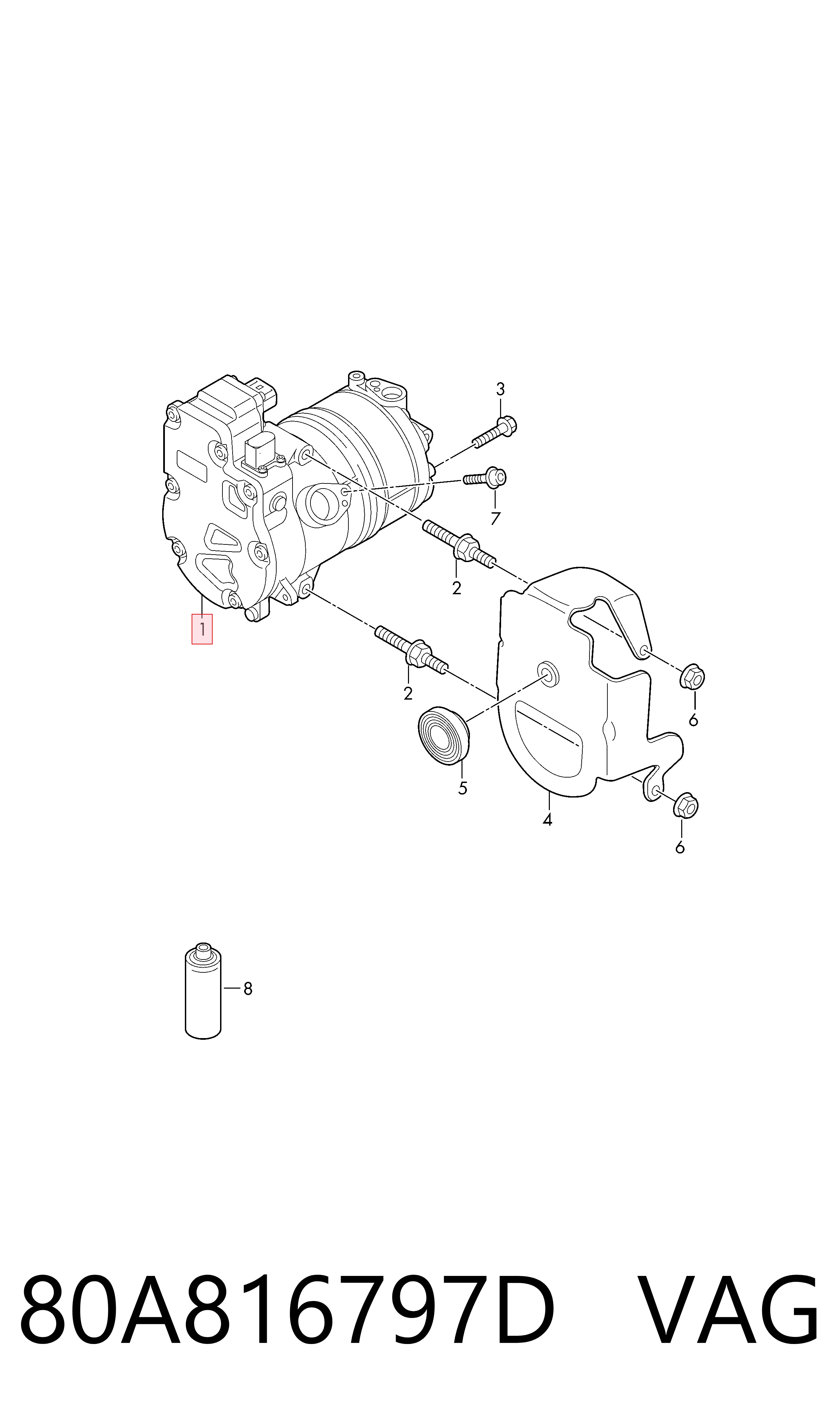 80A816797D VAG 