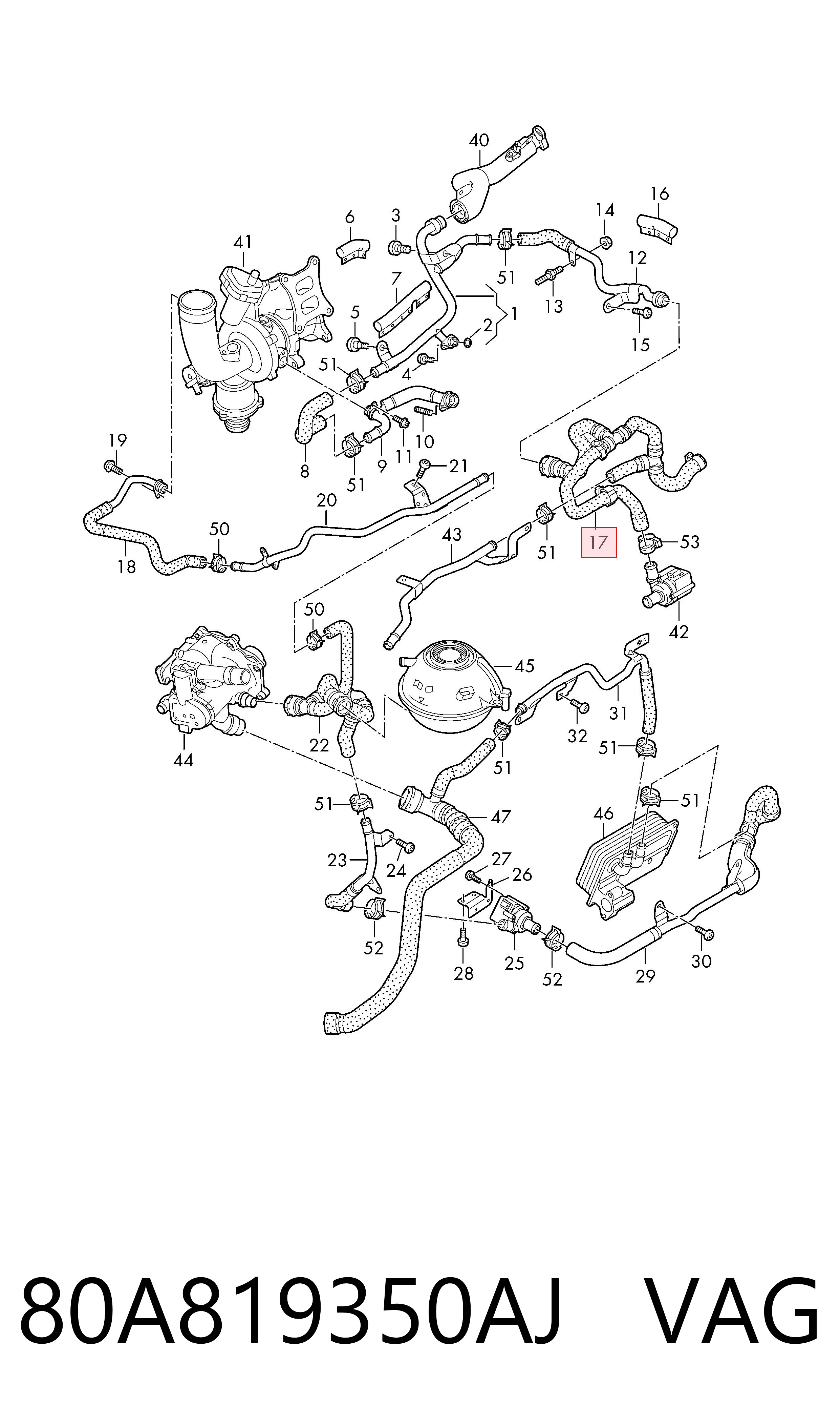 80A819350AJ VAG 