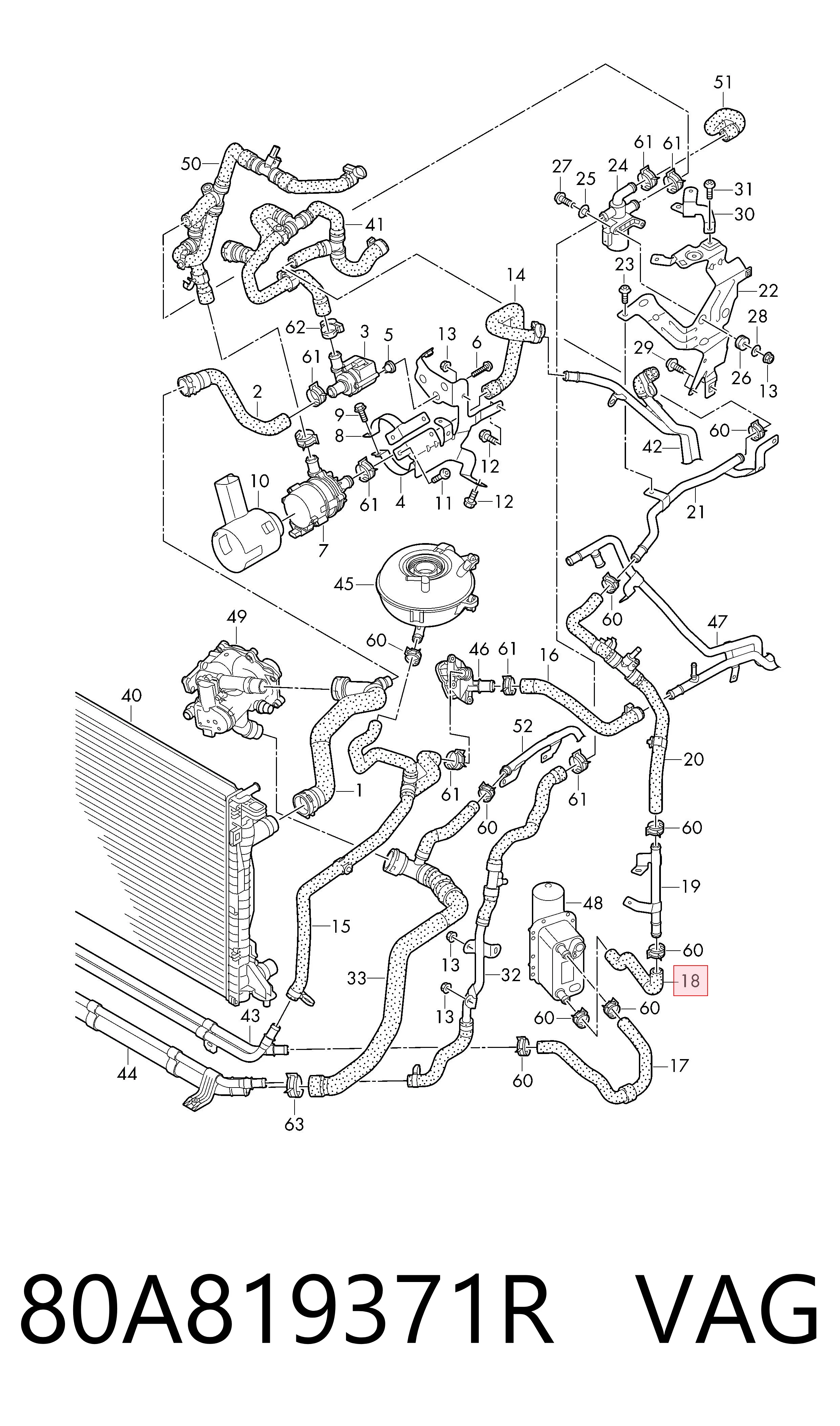 80A819371R VAG 