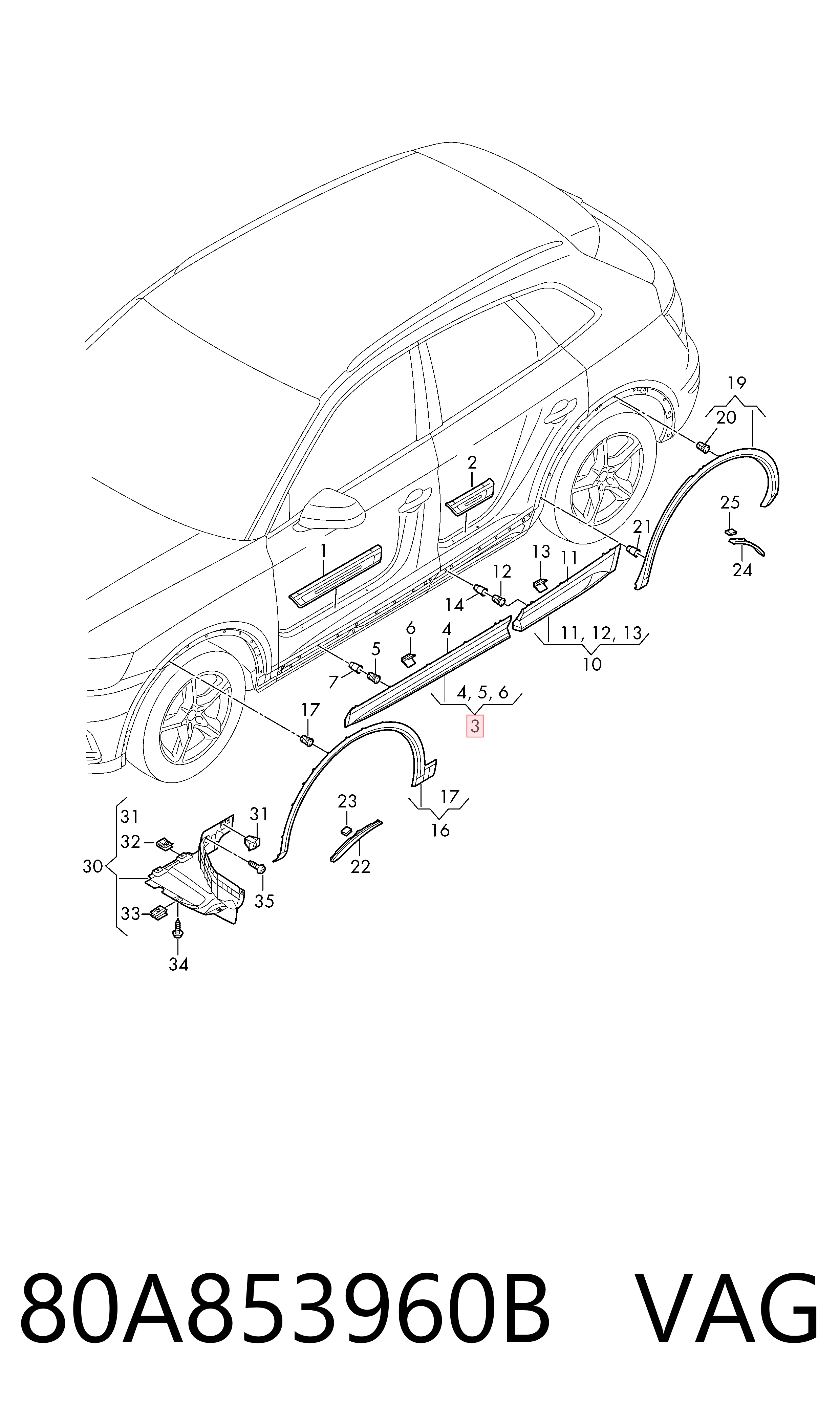 80A853960B VAG 