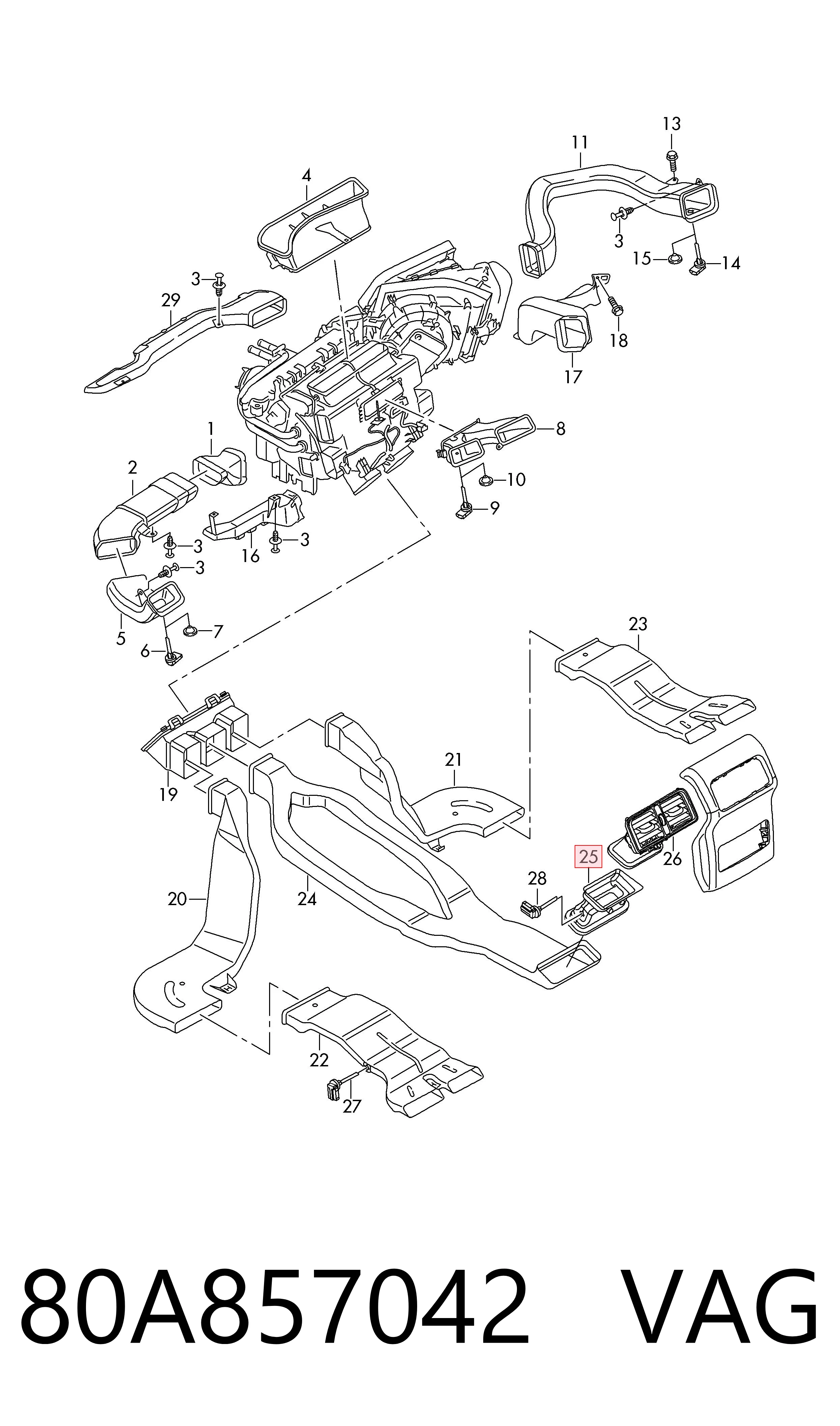 80A857042 VAG 