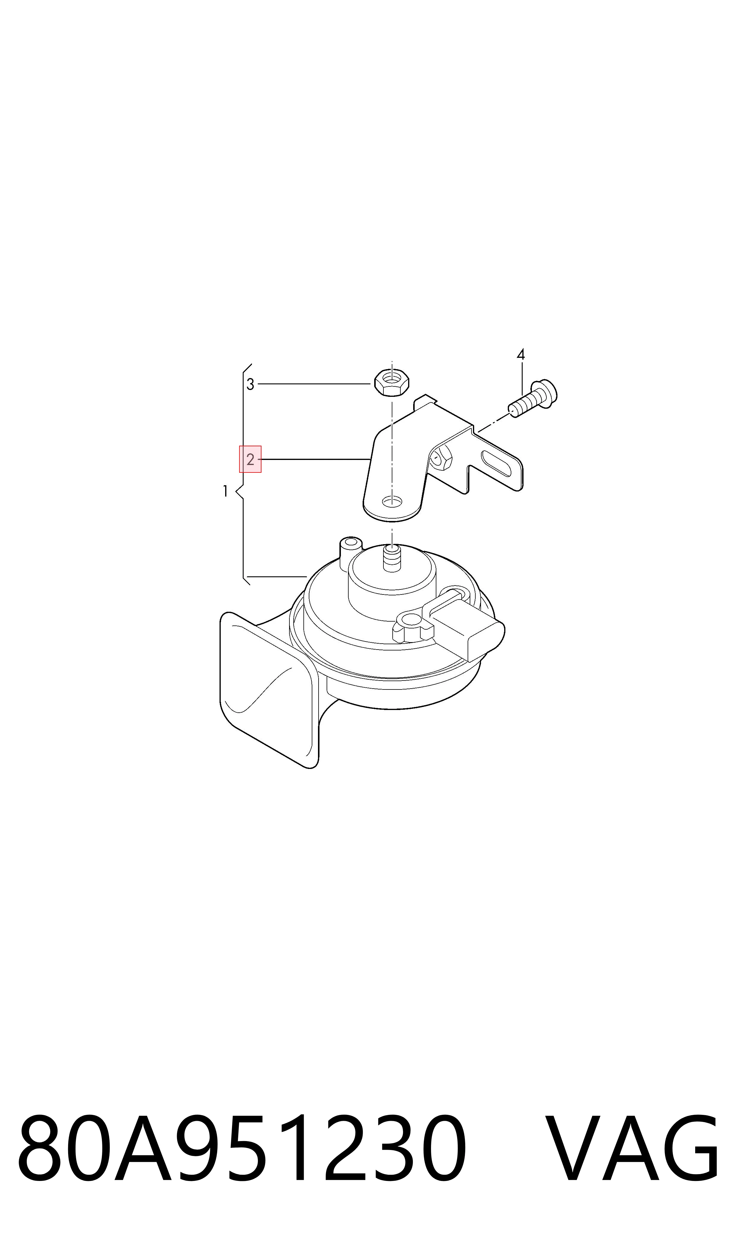 80A951230 VAG 