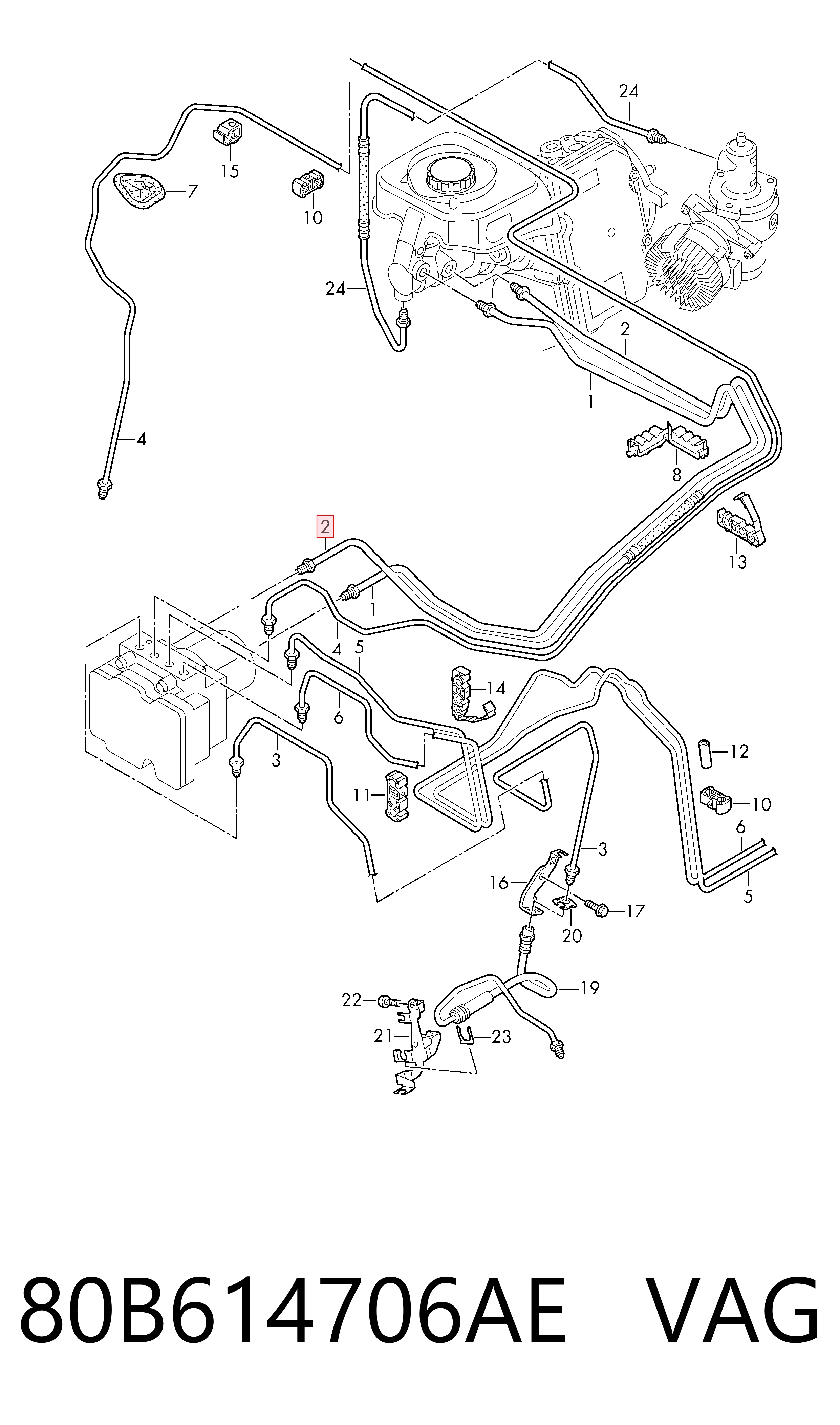 80B614706AK VAG 