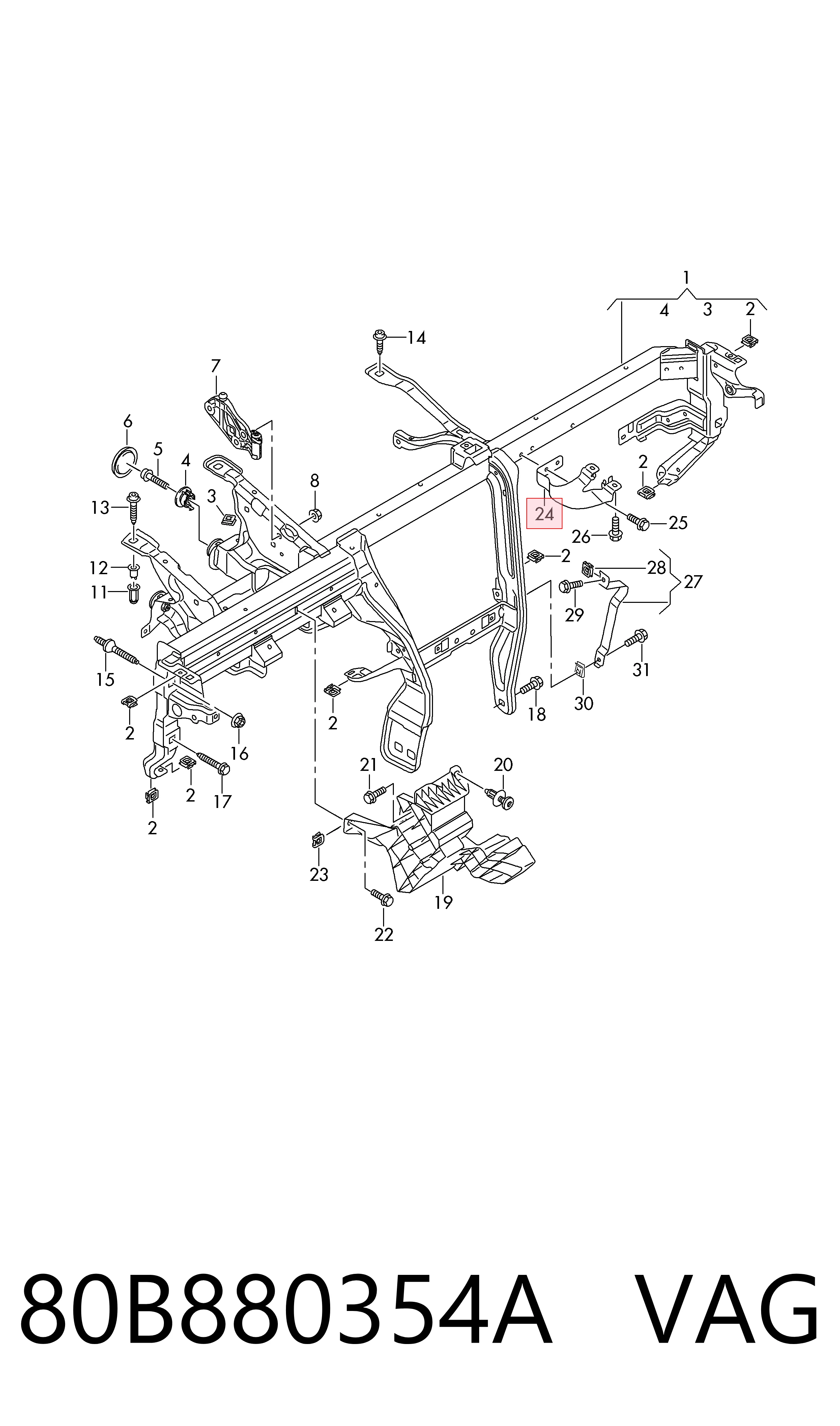 80B880354A VAG 