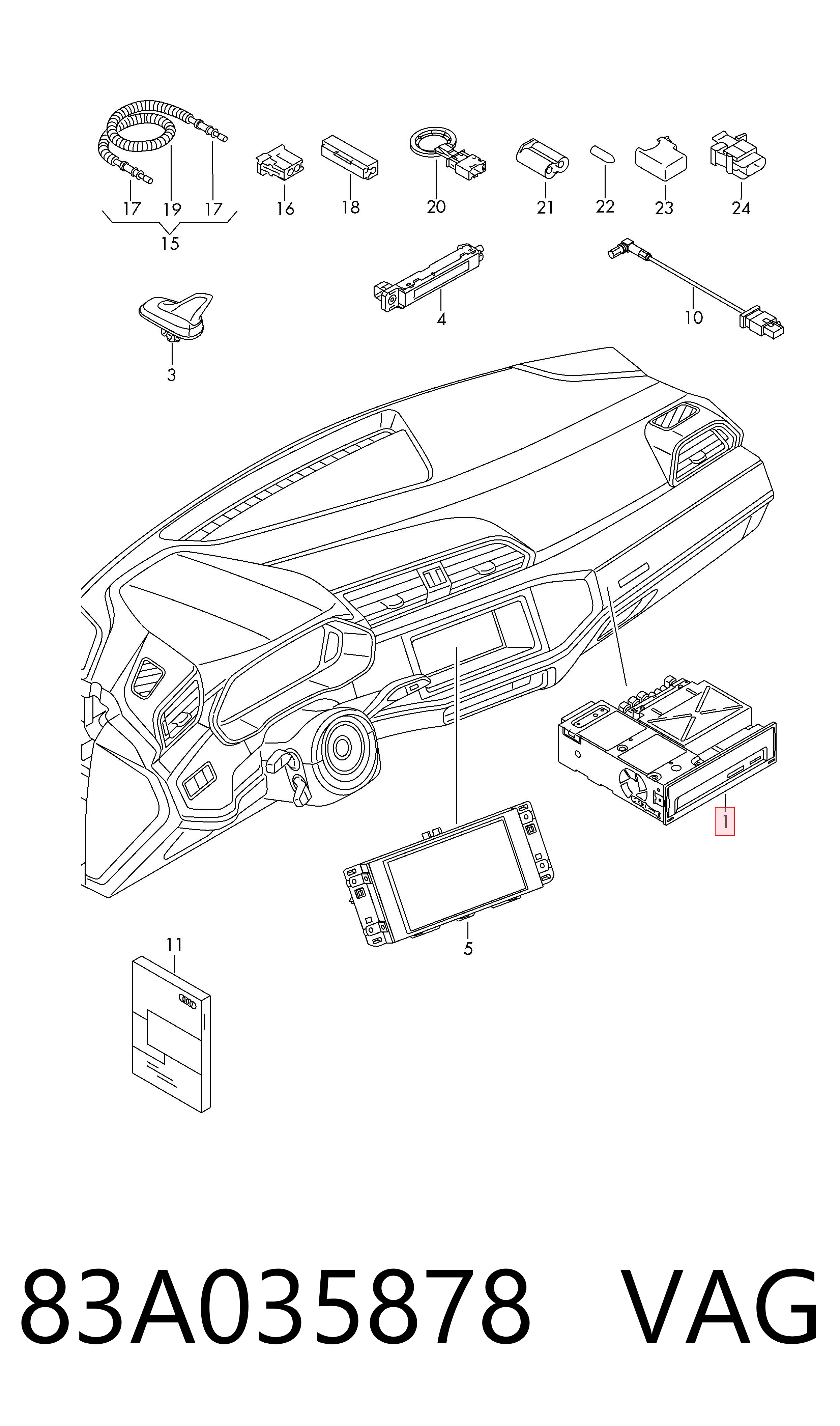 83A035878 VAG 