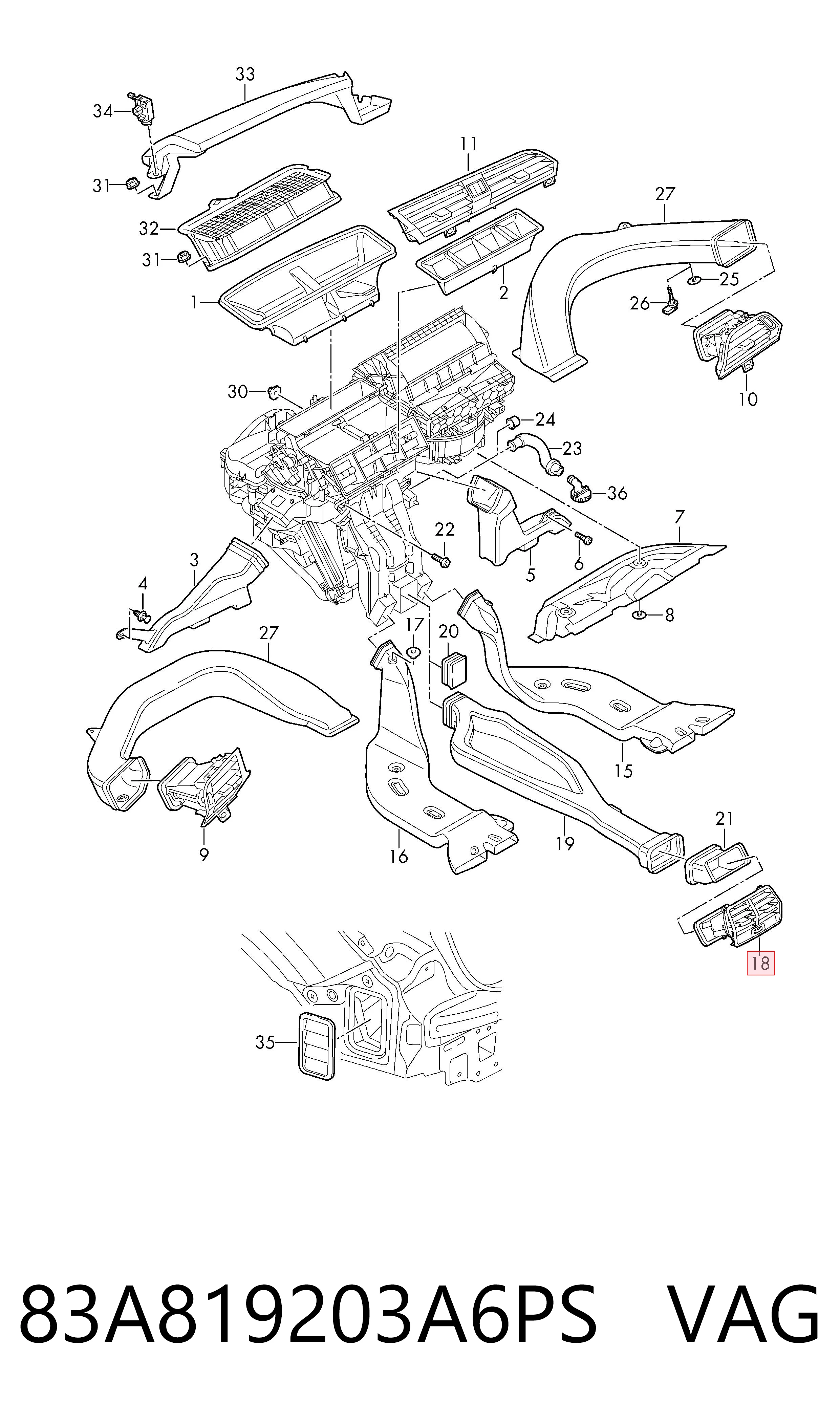 83A819203A6PS VAG 