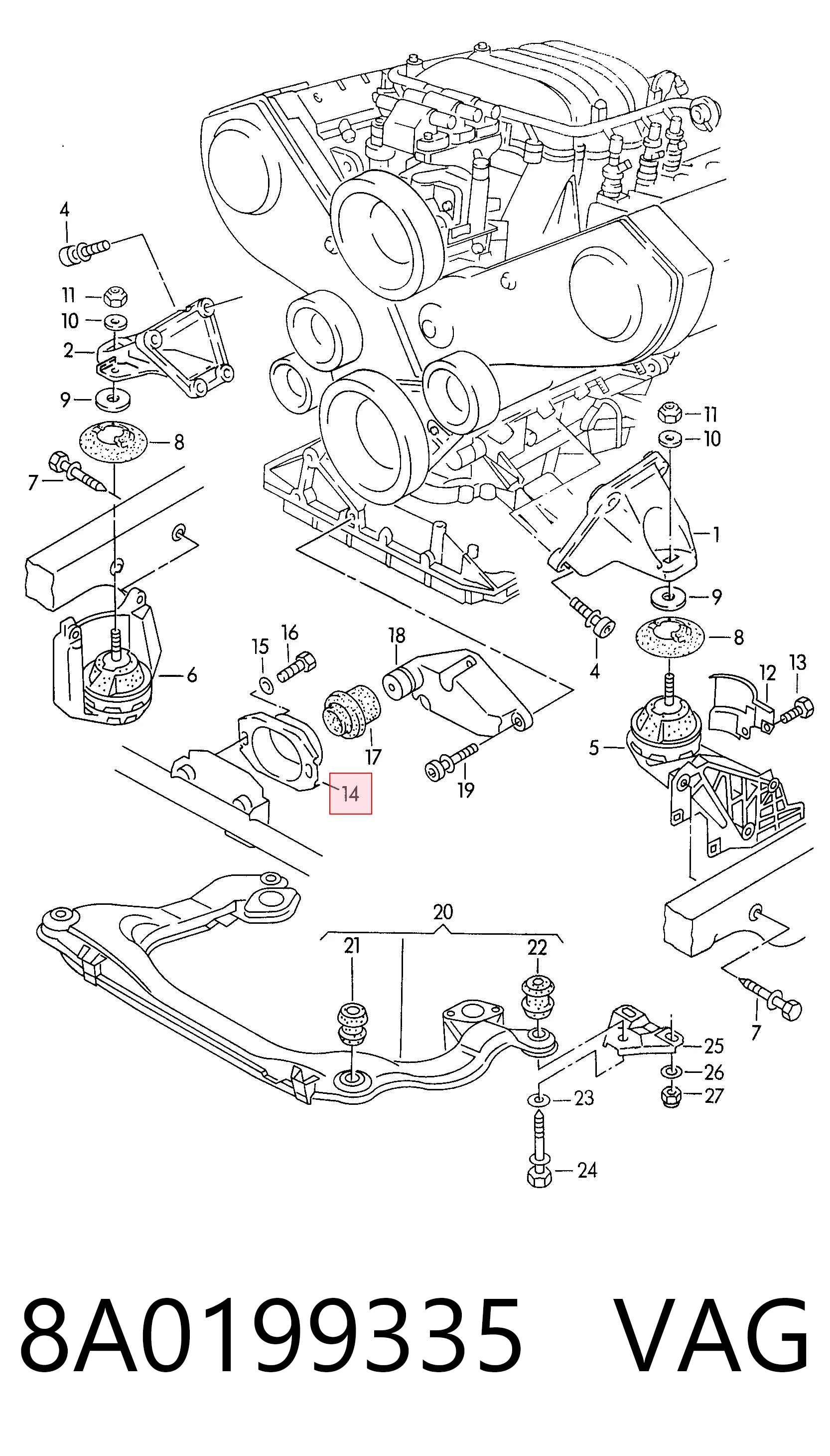 8A0199335 VAG