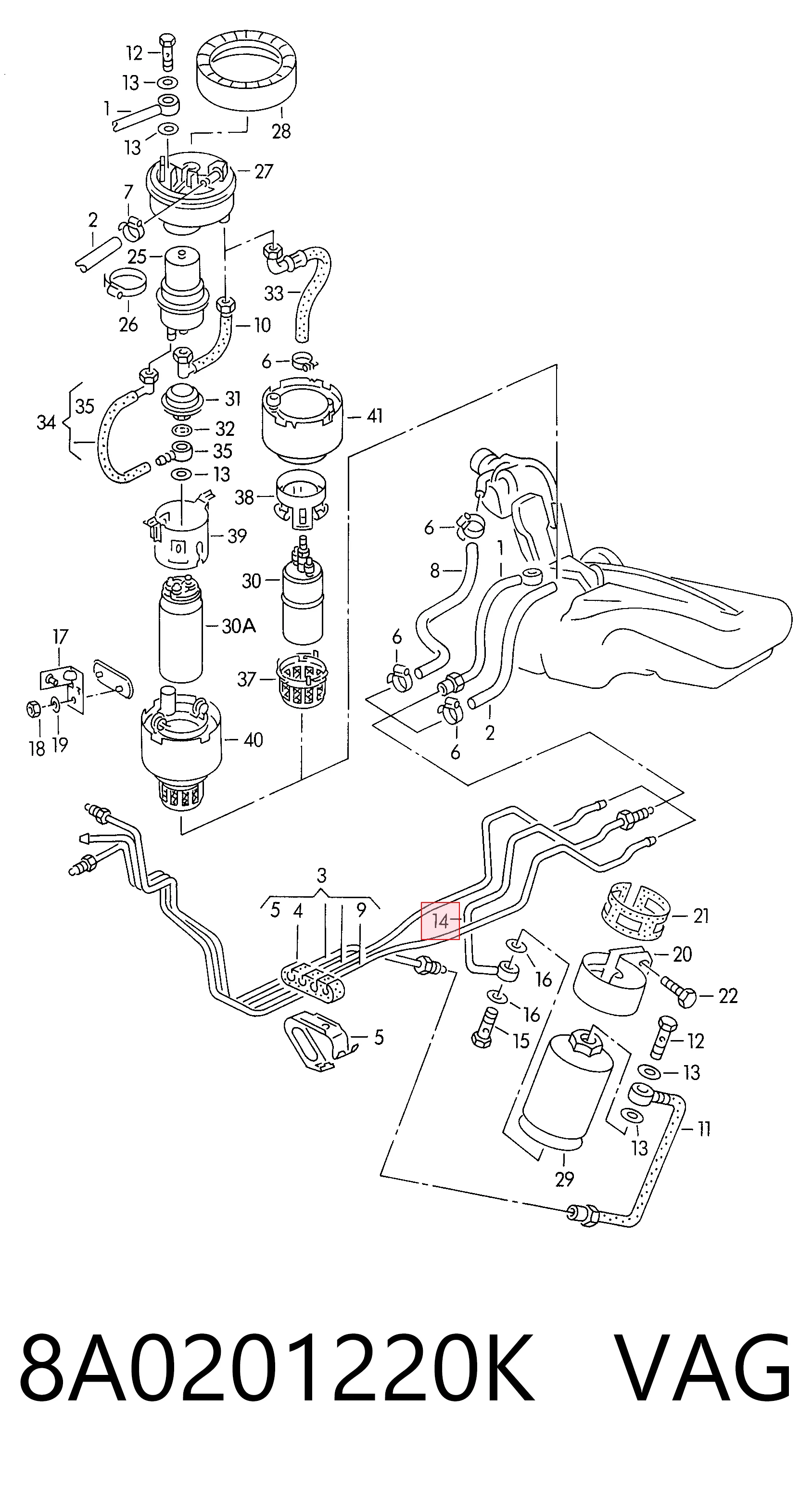 8A0201220K VAG