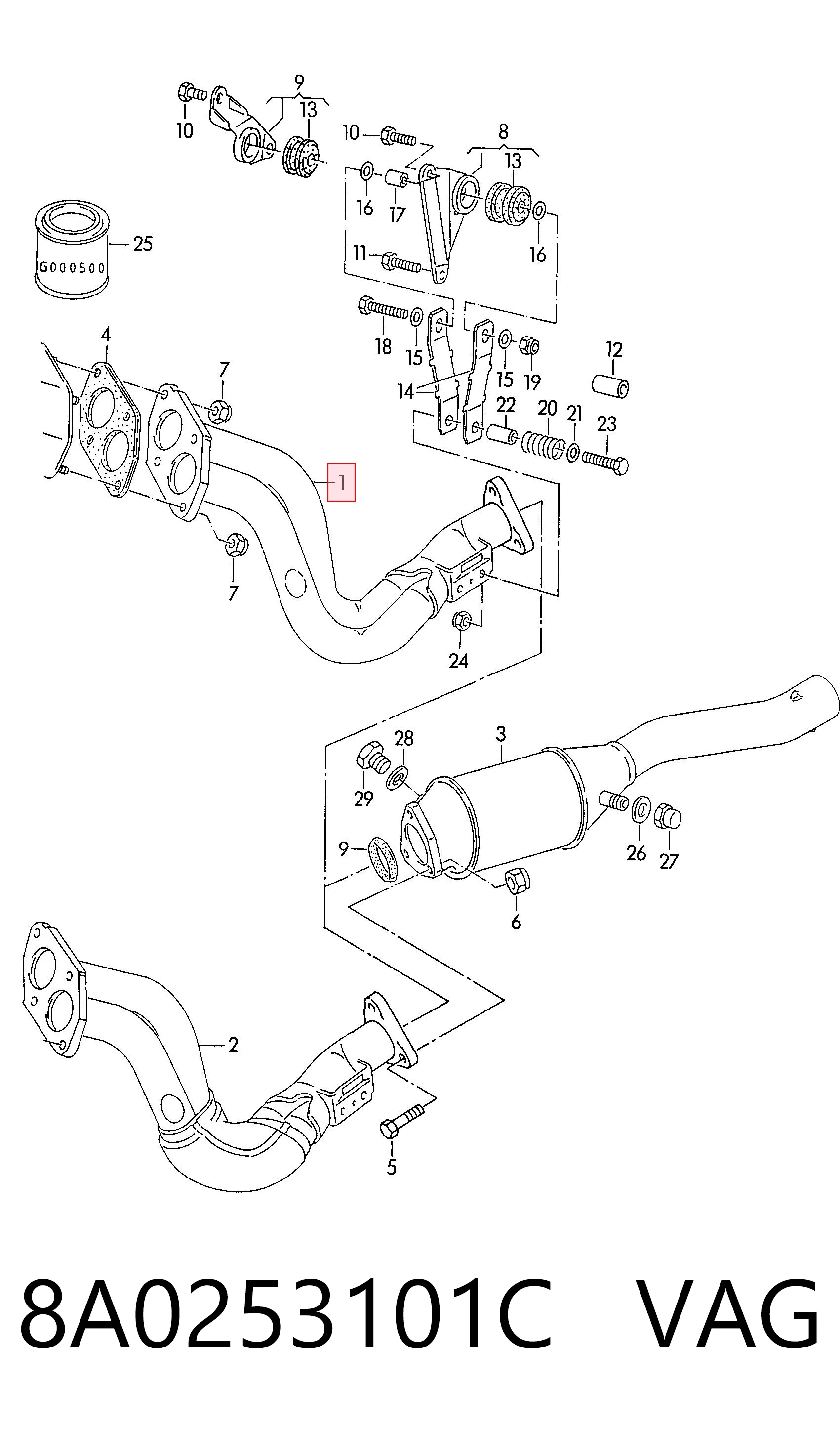 8A0253101C VAG