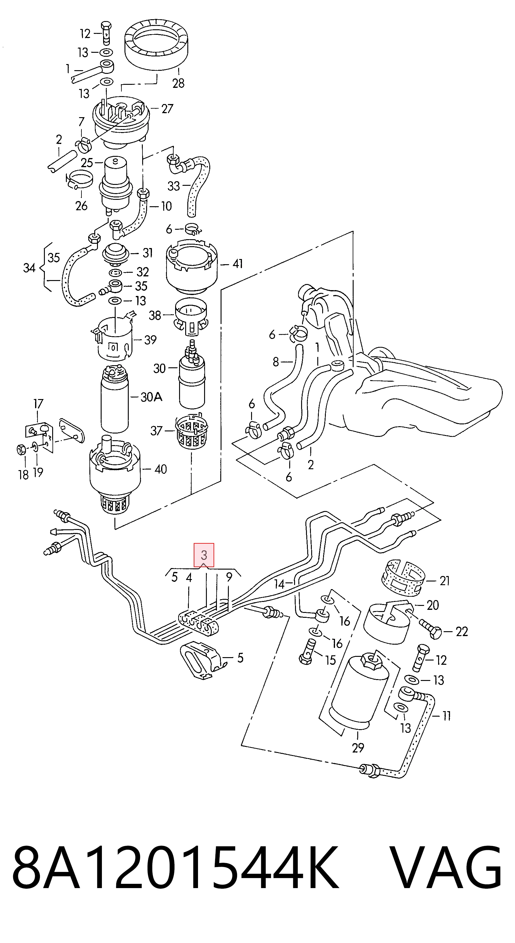 8A1201544K VAG