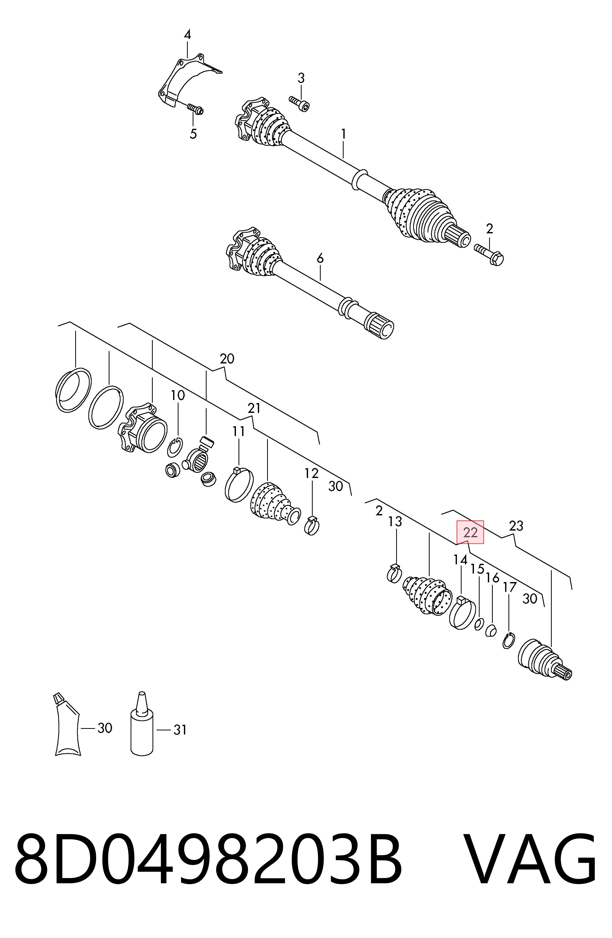 Чехол шруса DAC VW0160 цена, от 11.01 USD