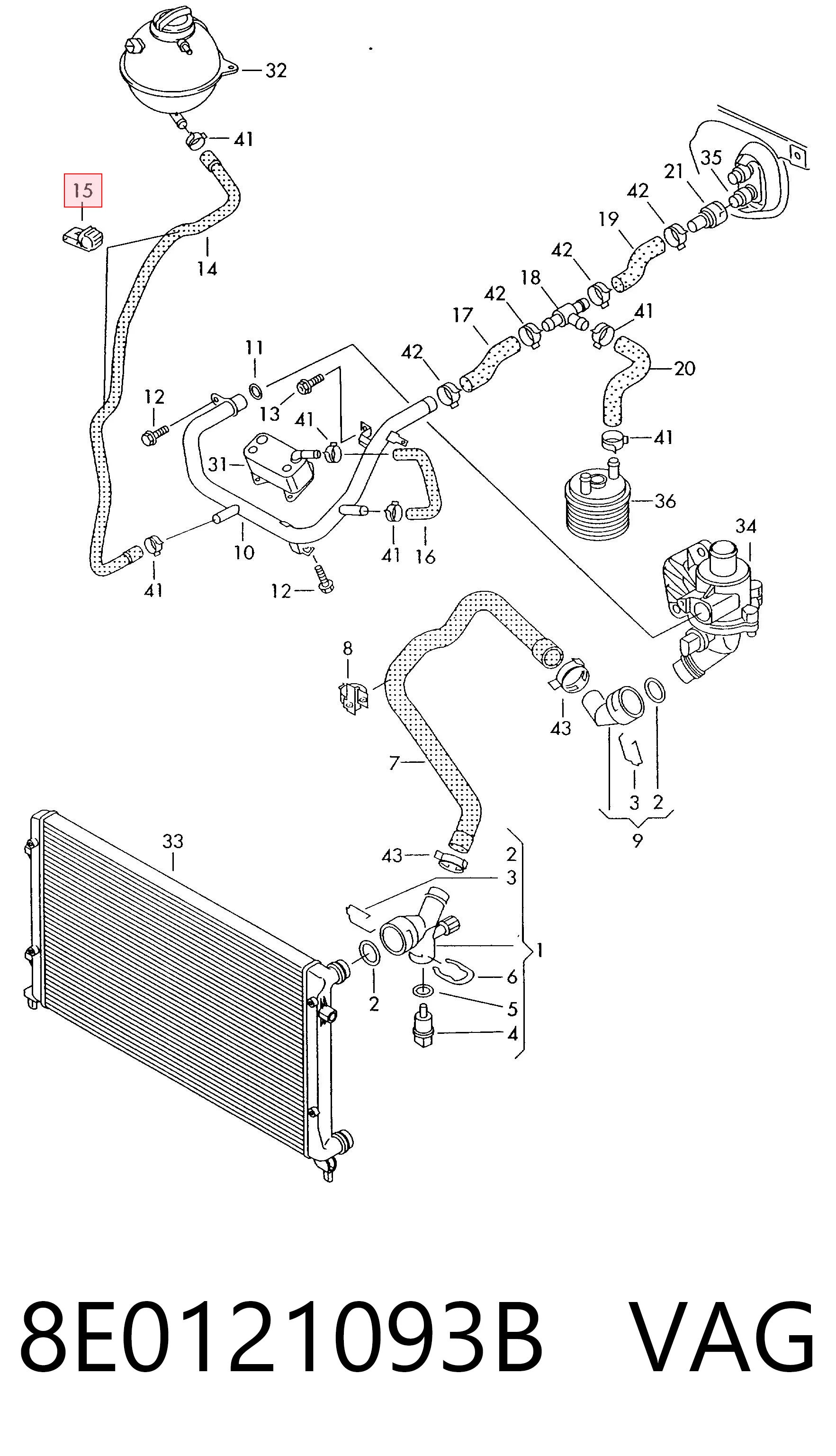 8E0121093B VAG