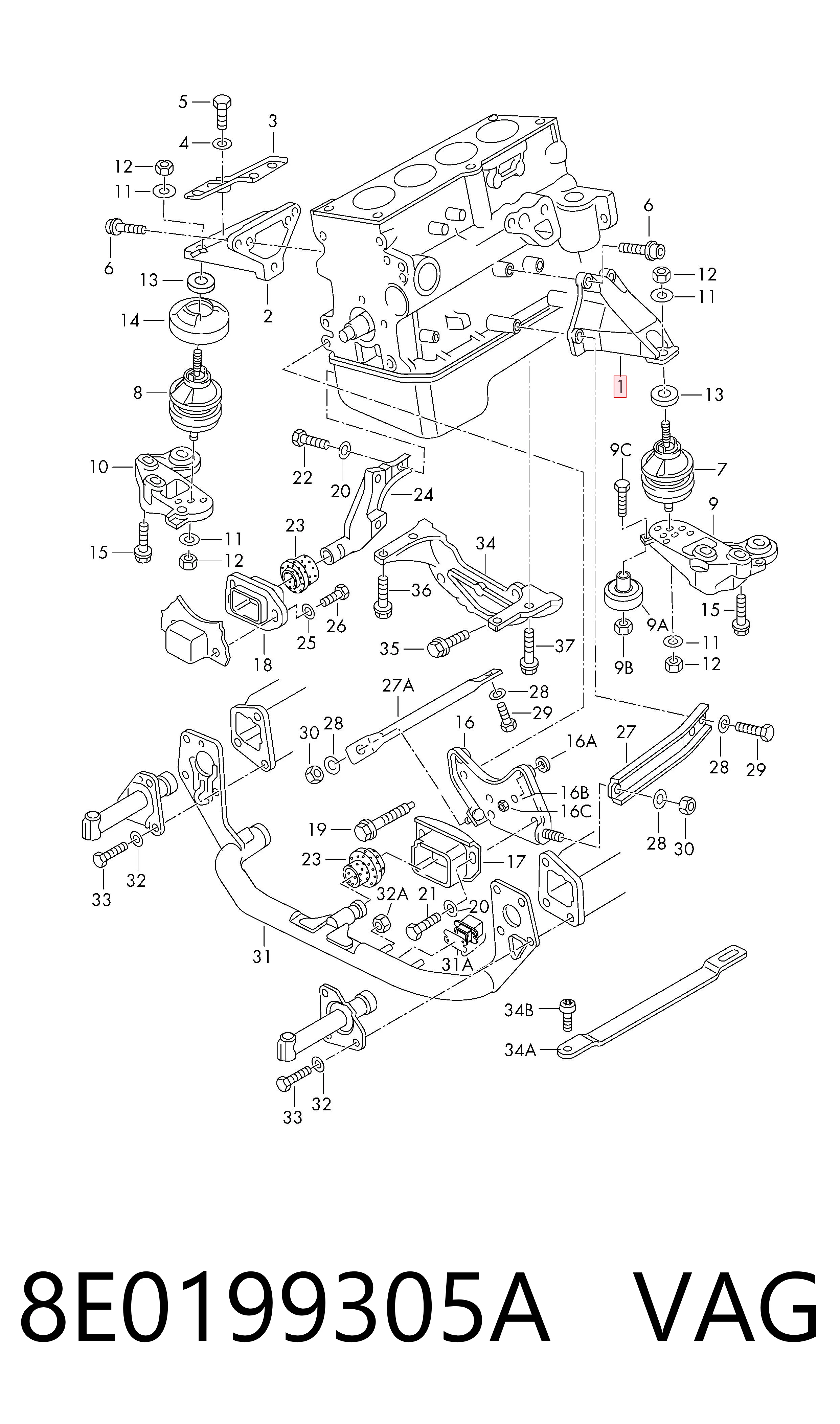 8E0199305A VAG 
