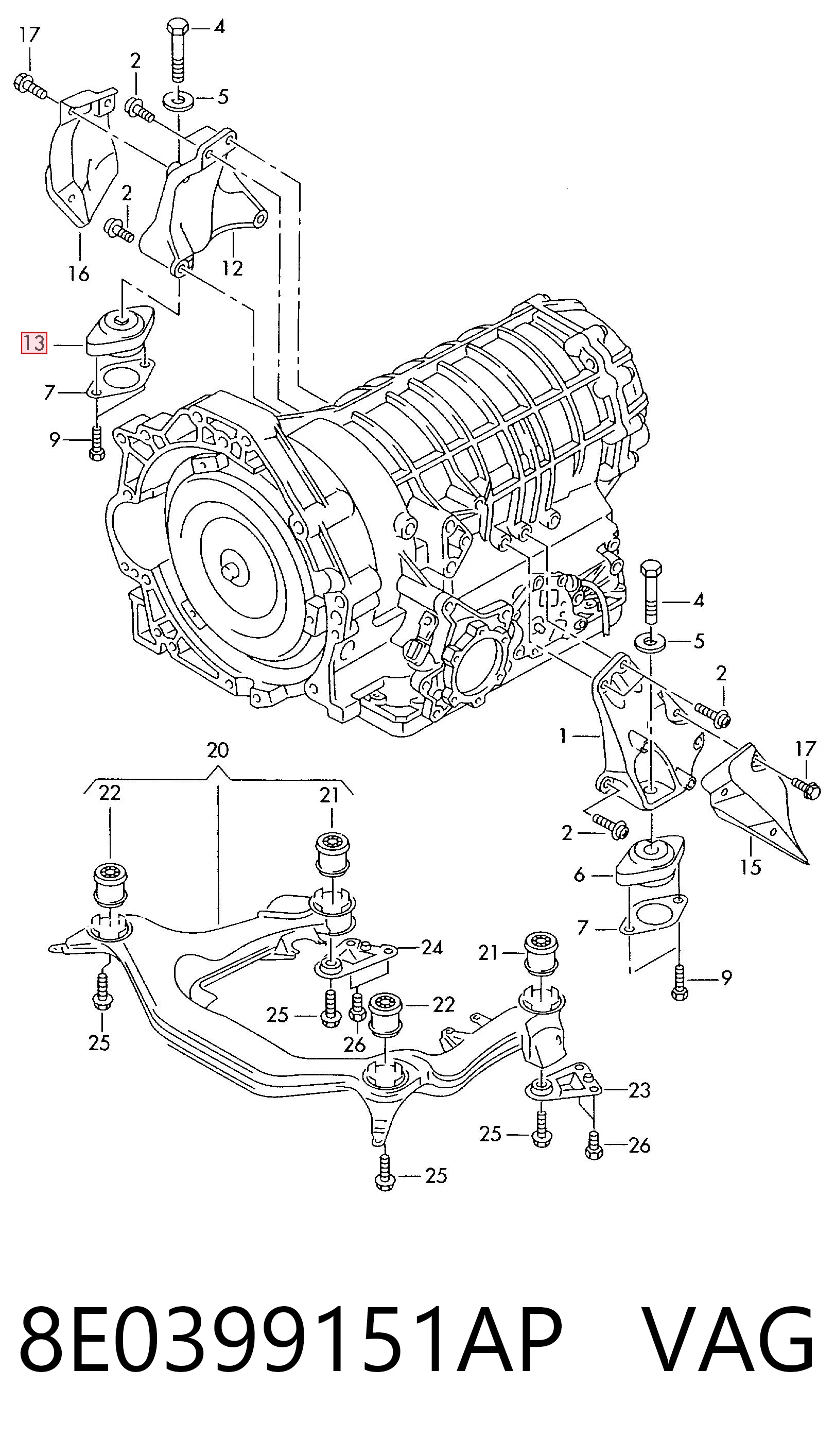 8E0399151AP VAG 