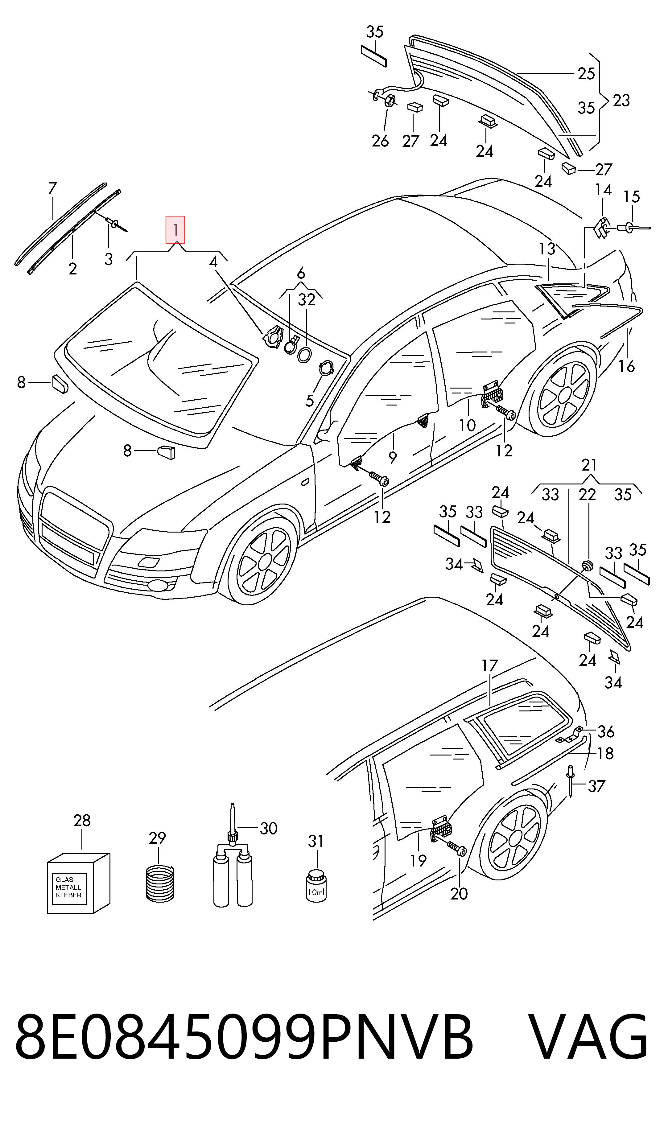 AB27749A Pilkington Автостекло