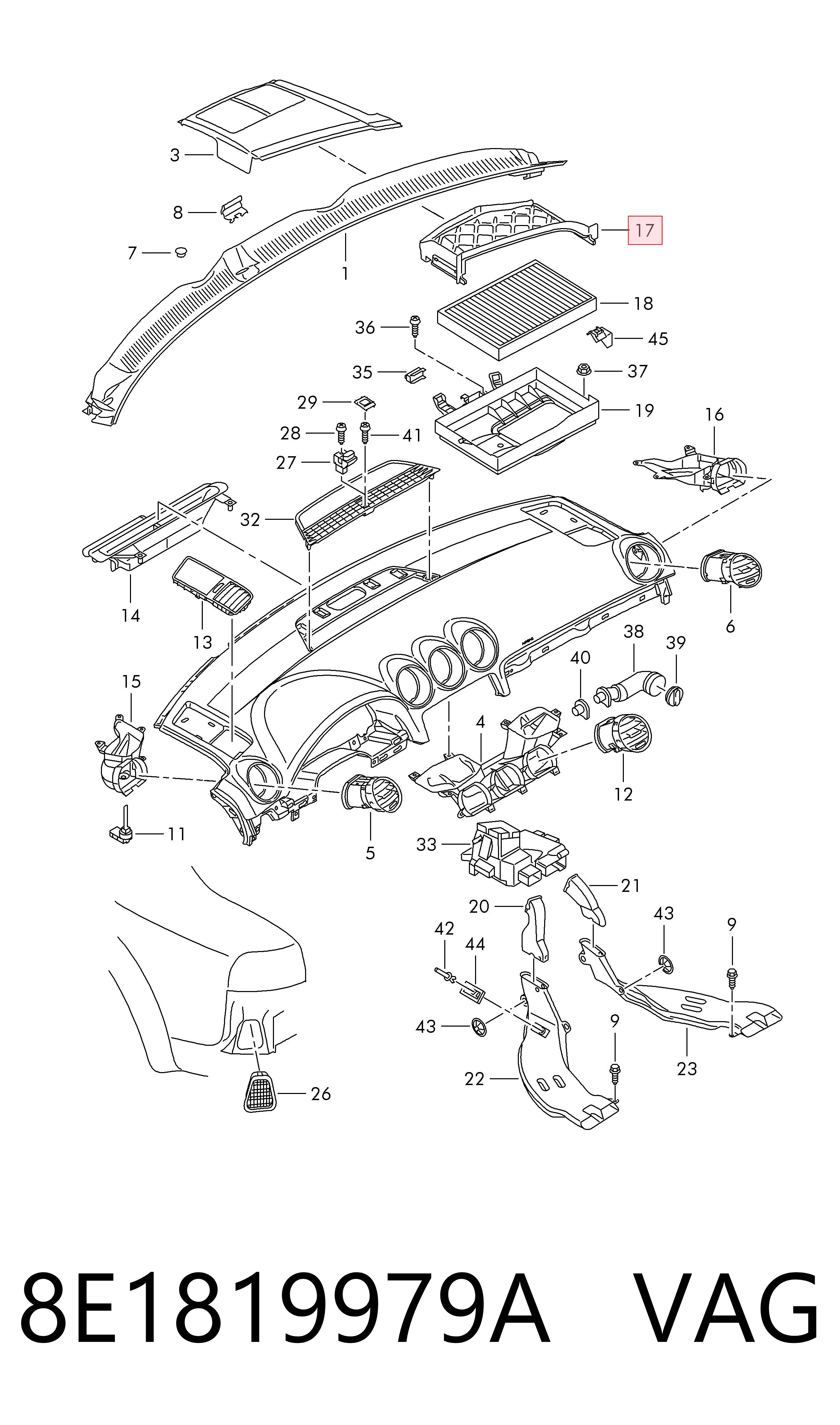 8E1819979A VAG 