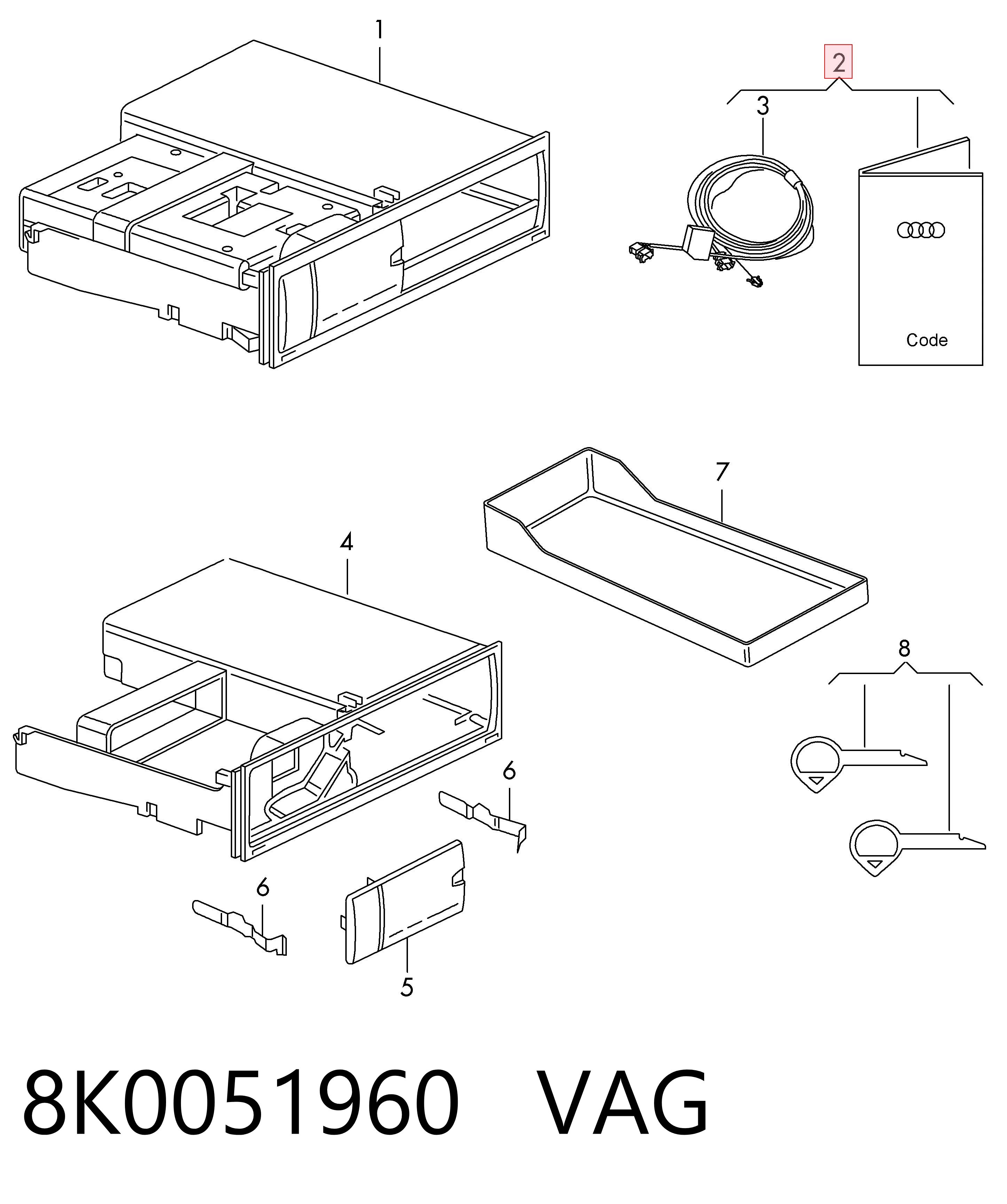 8K0051960 VAG 