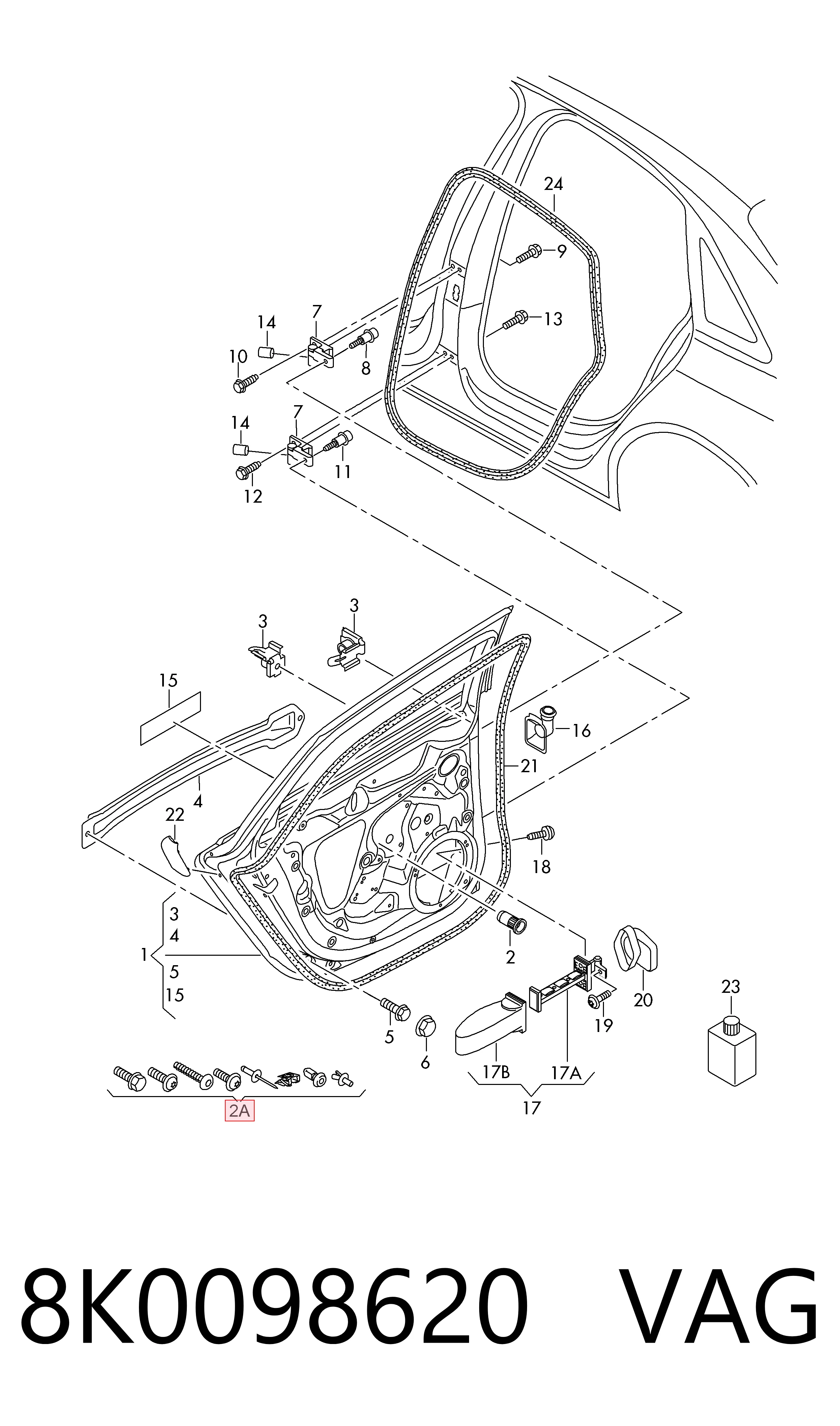 8K0098620 VAG 