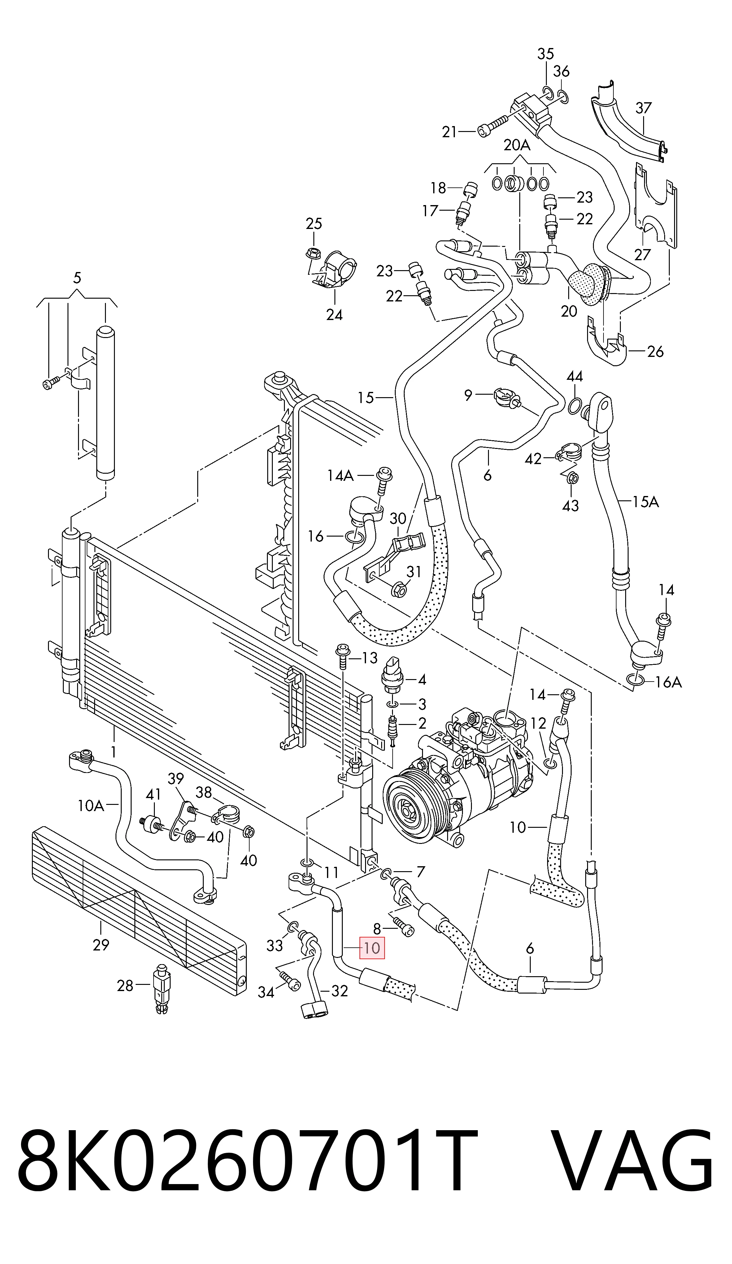 8K0260701T VAG