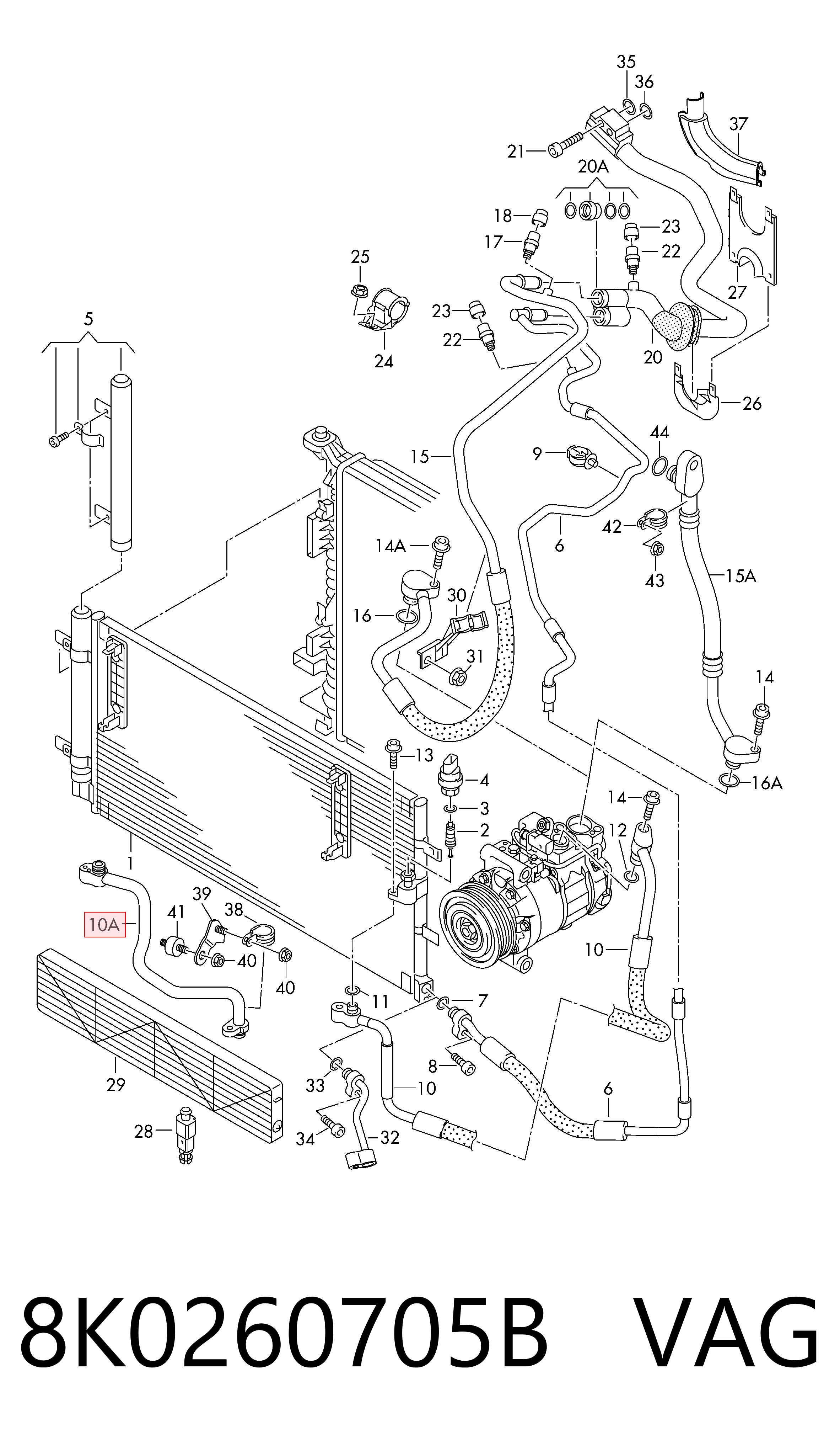 8K0260705B VAG