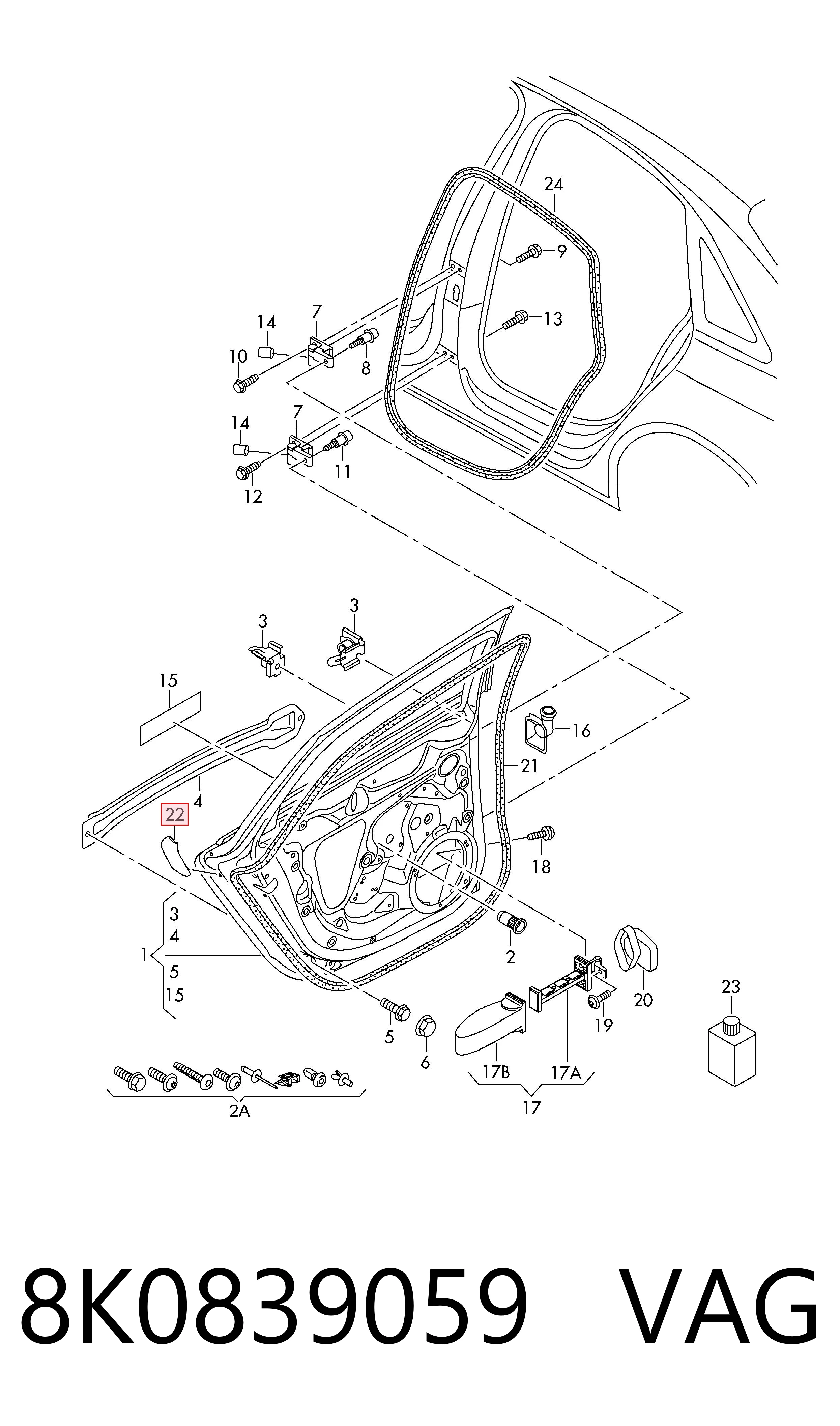 8K0839059 VAG 