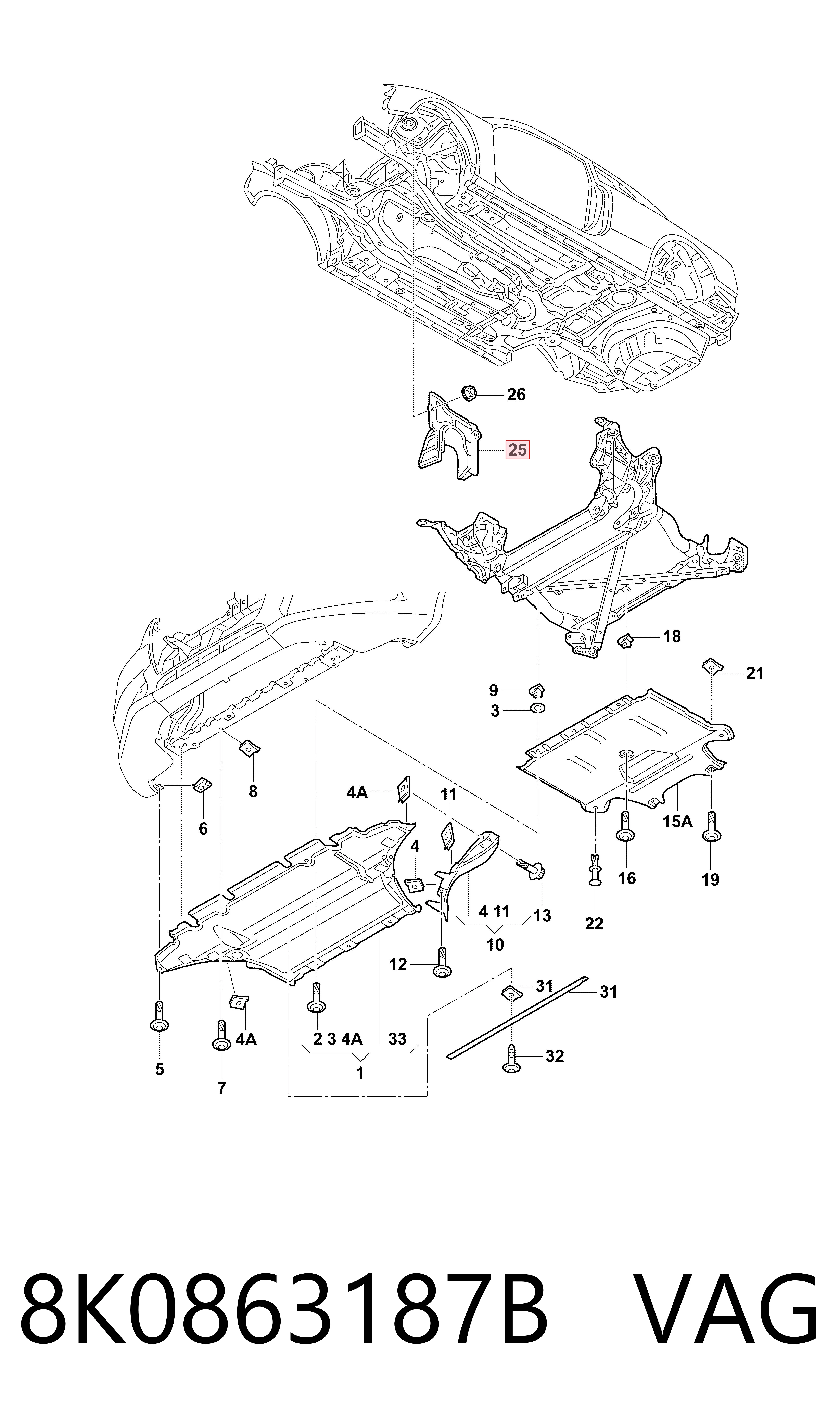 8K0863187B VAG 