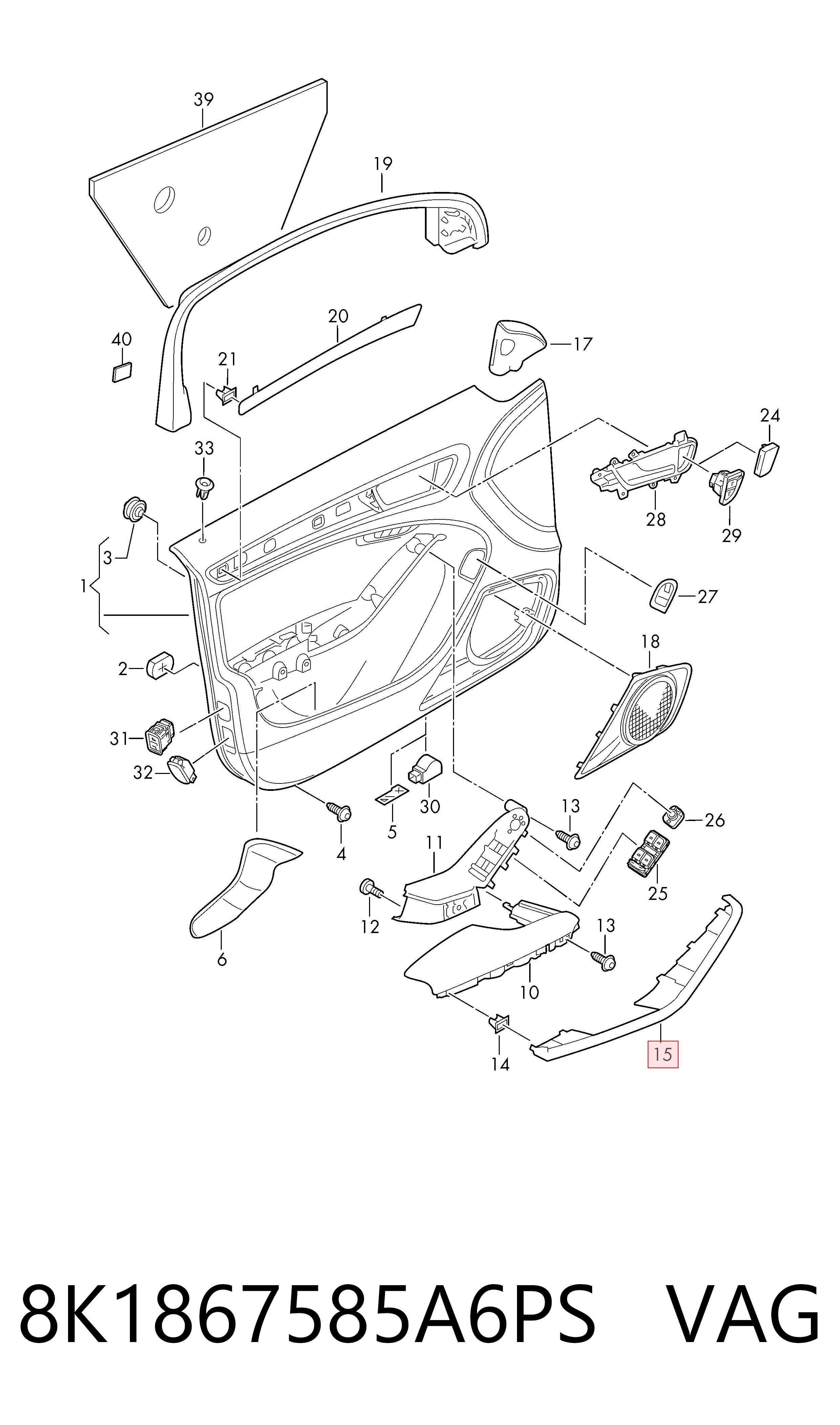 8K1867585A6PS VAG 