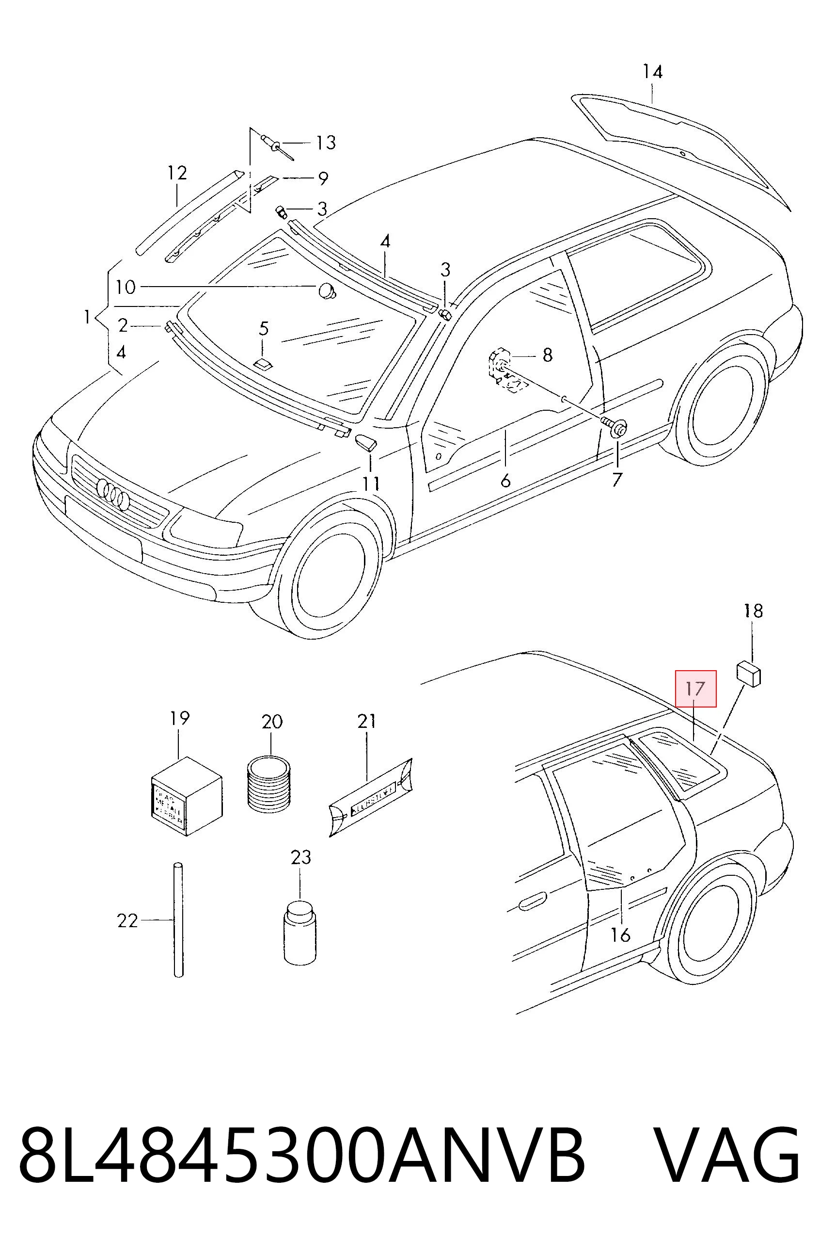 8L4845300ANVB VAG