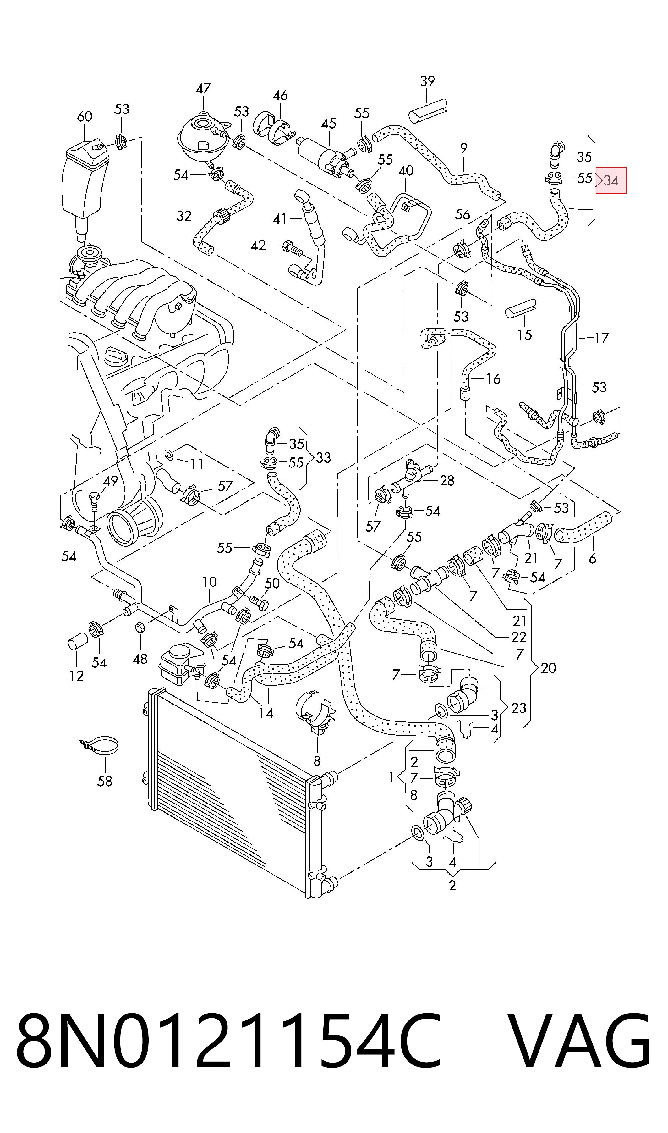 8N0121154C VAG 