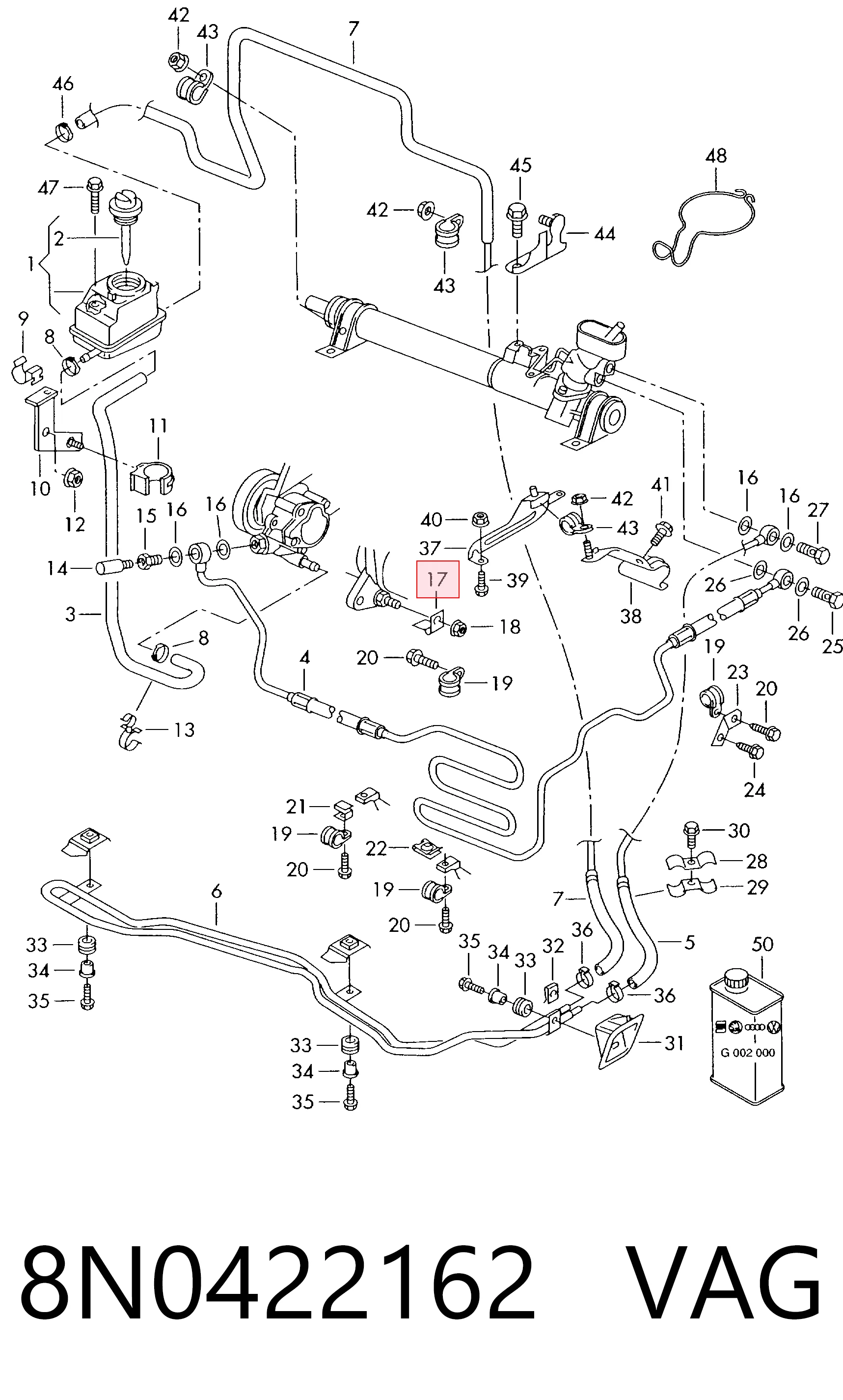 8N0422162 VAG