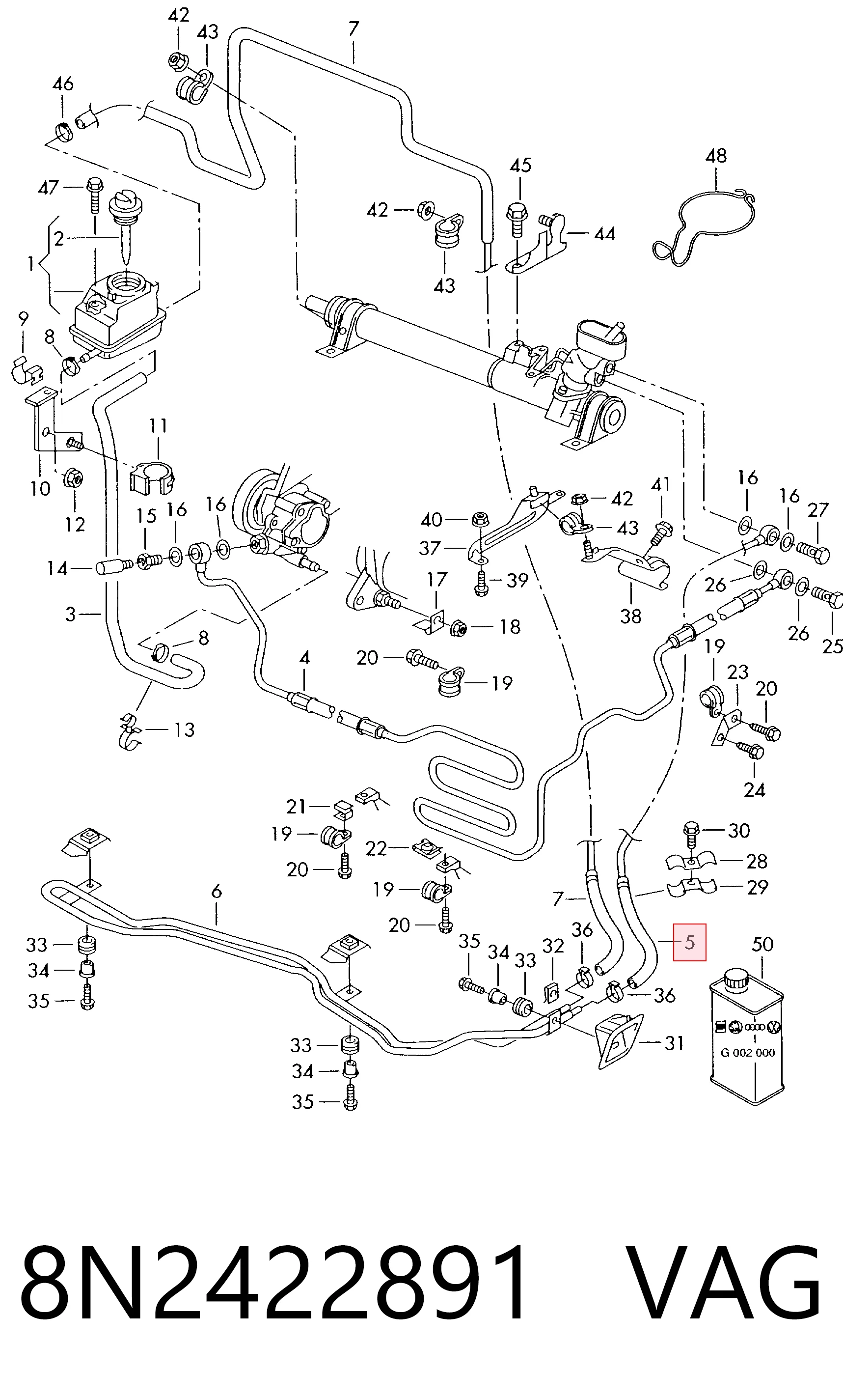 8N2422891 VAG