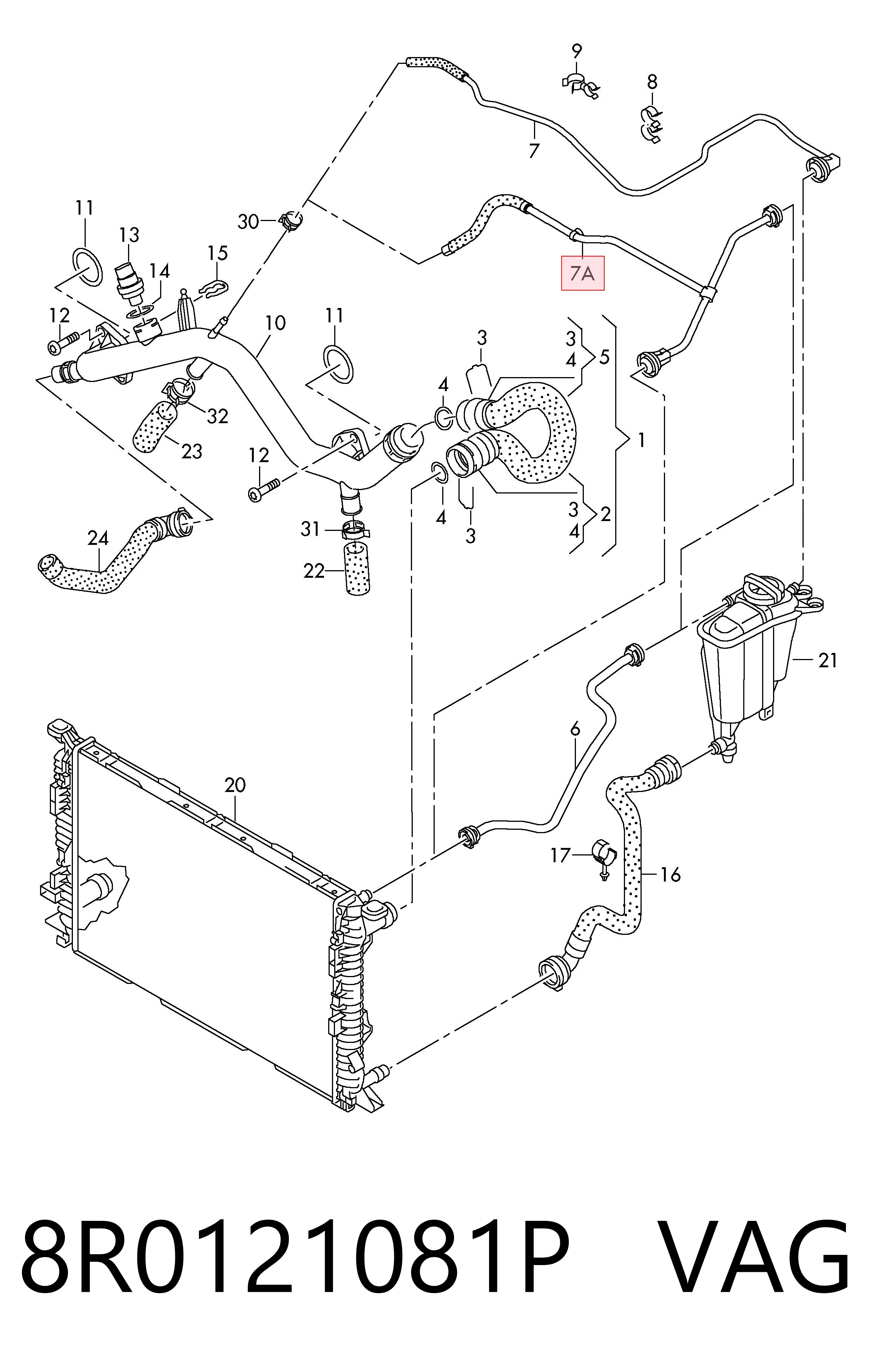 8R0121081P VAG 