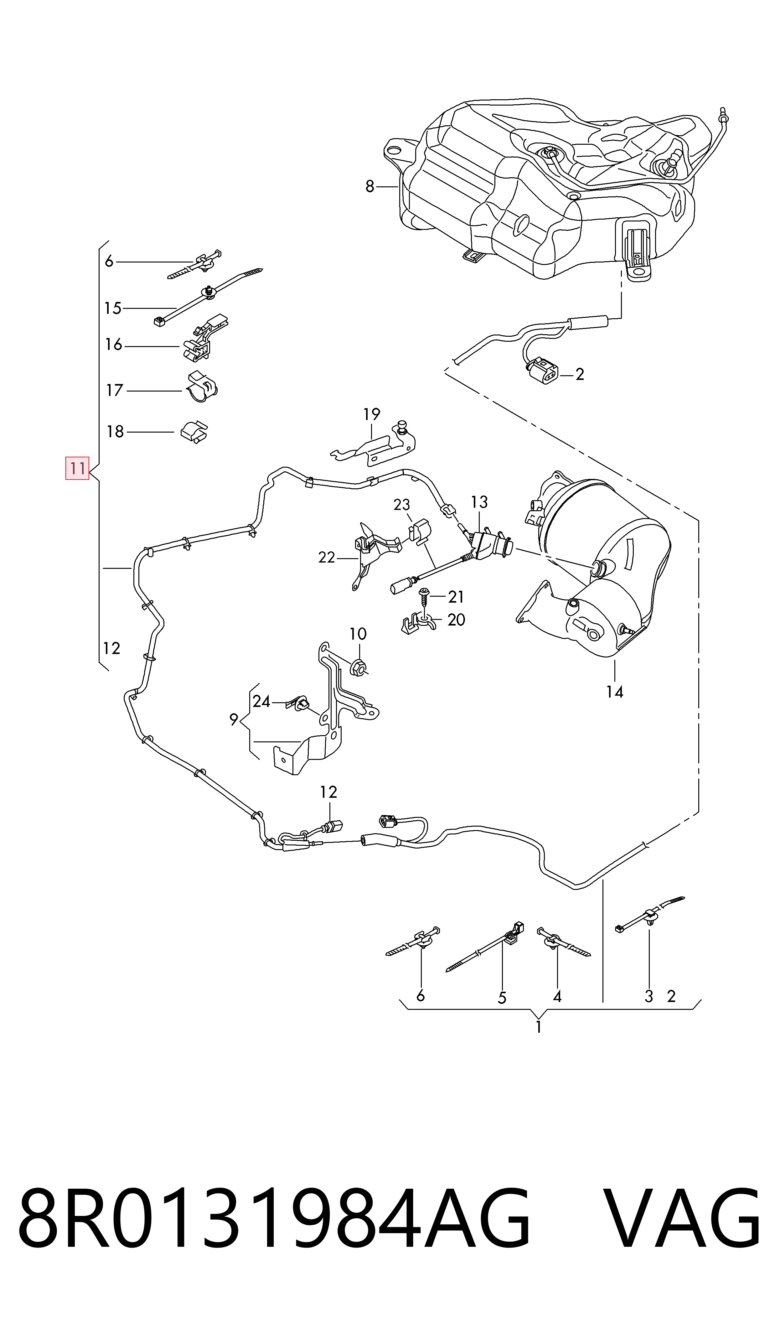 8R0131984AG VAG 