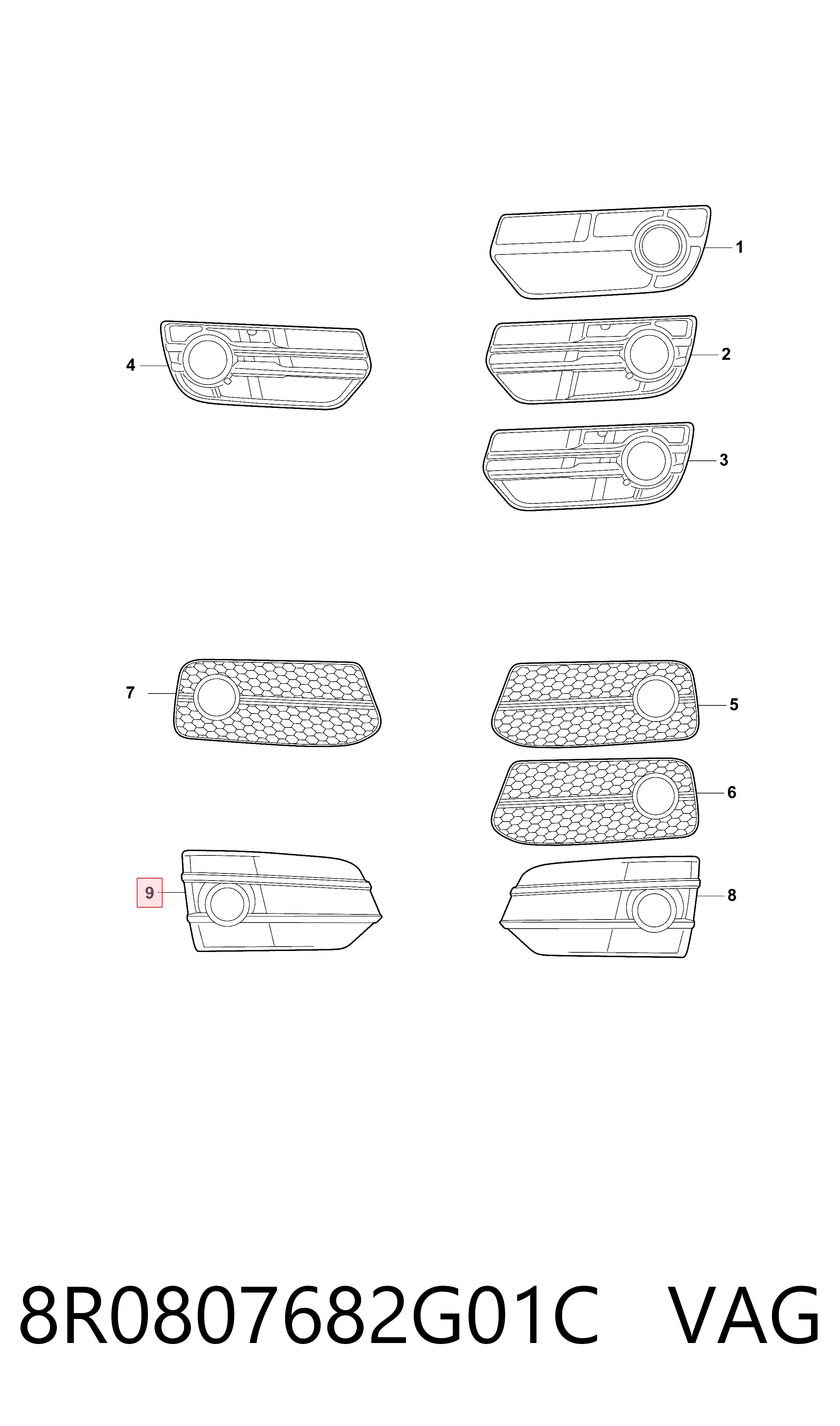 8R0807682G Polcar 