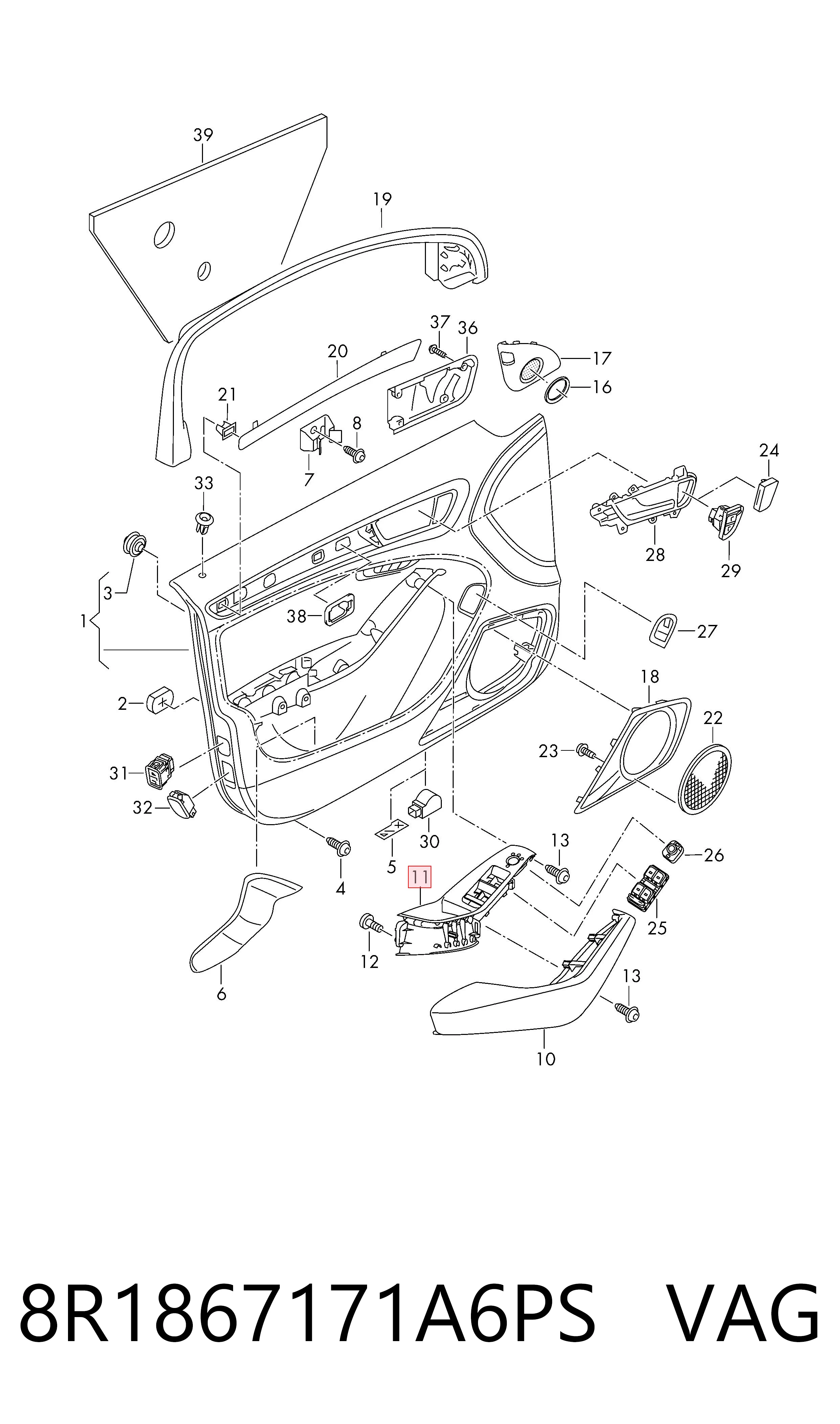 8R1867171A6PS VAG 
