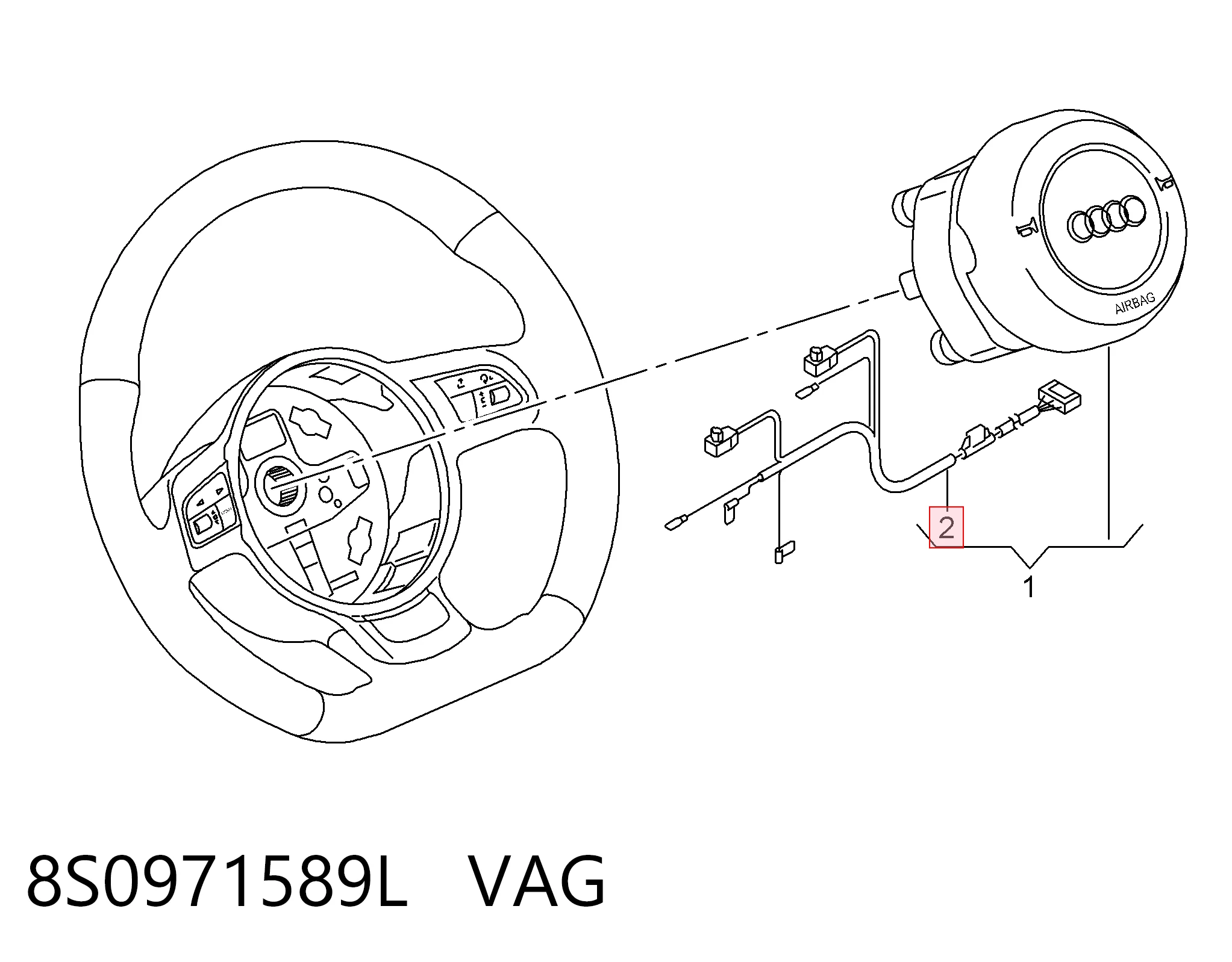 VAG 8S0971589L цена, от 13.56 USD