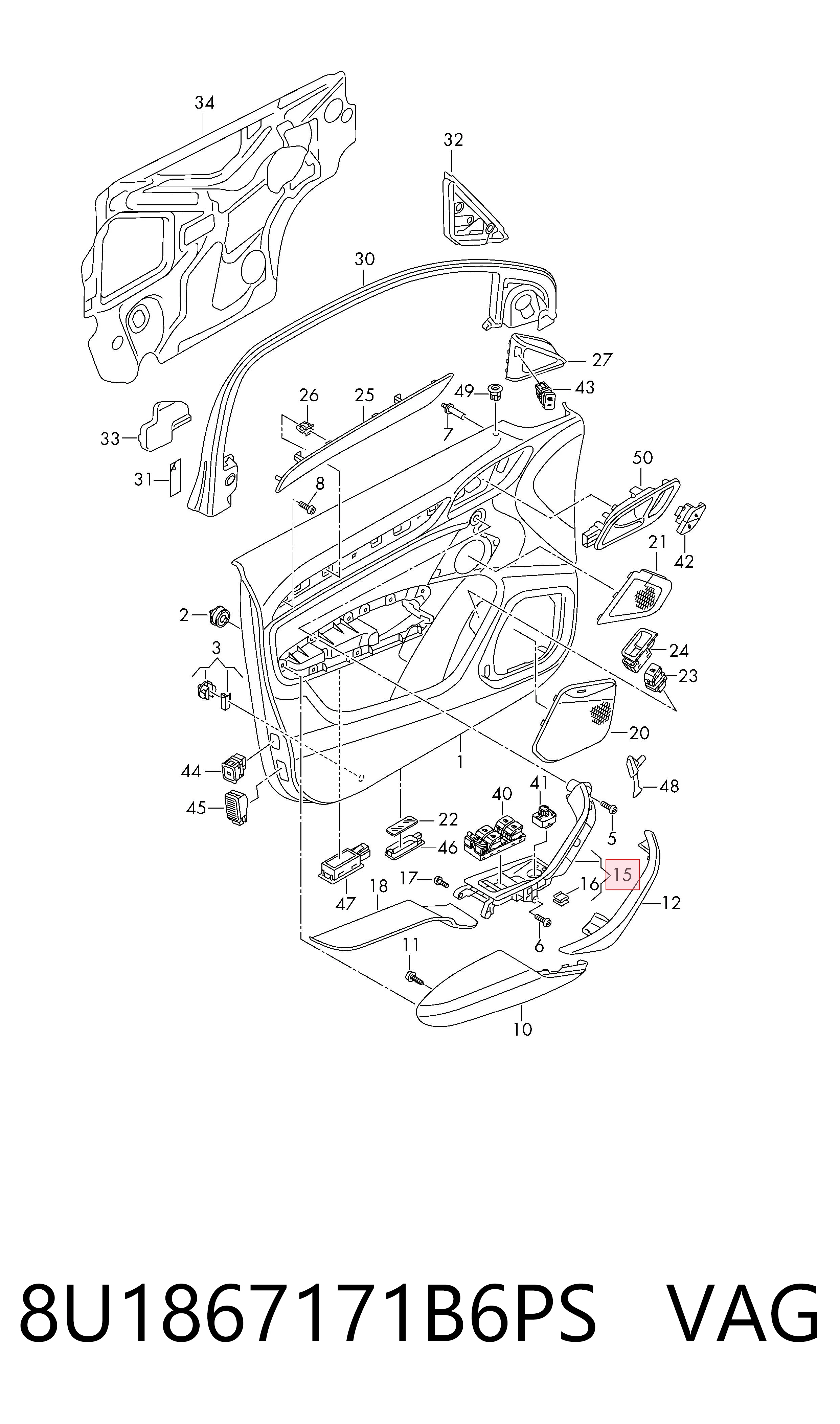 8U1867171B6PS VAG 